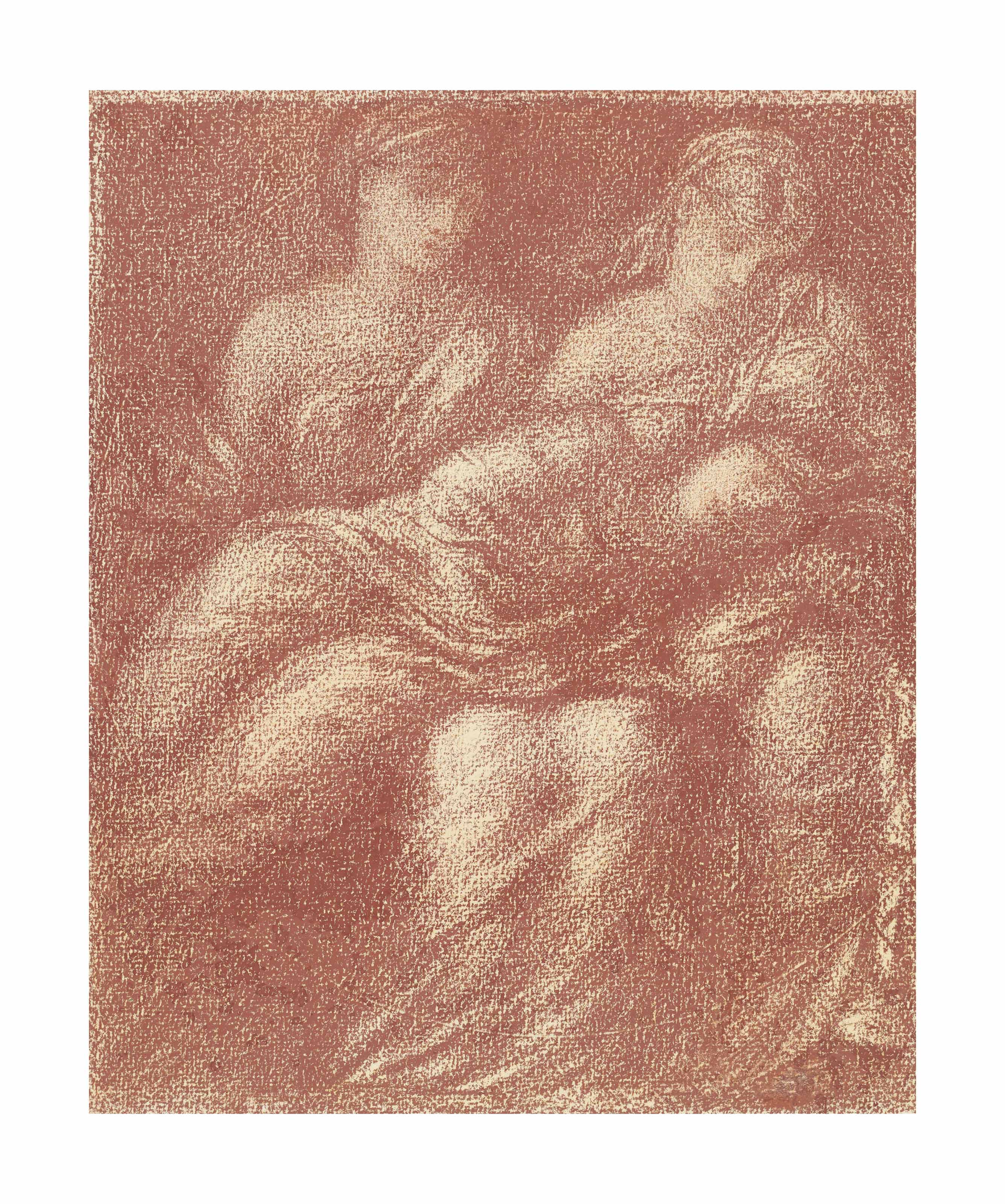 Edward Burne-Jones — Исследование трех женских фигур, традиционно называемых "Судьбами"