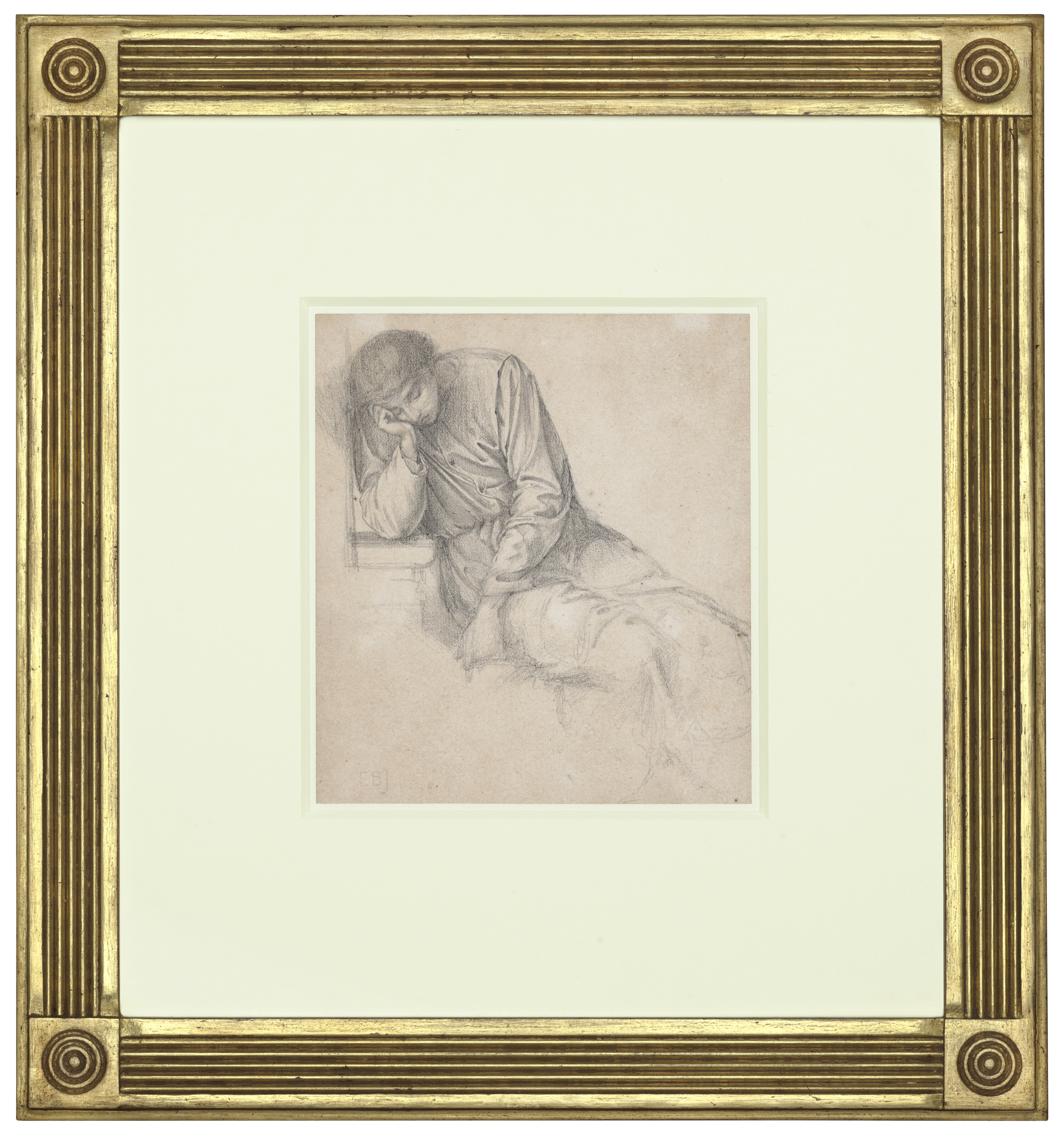 Edward Burne-Jones — Этюд к "Мечте Чосера о хороших женщинах", изображение 2