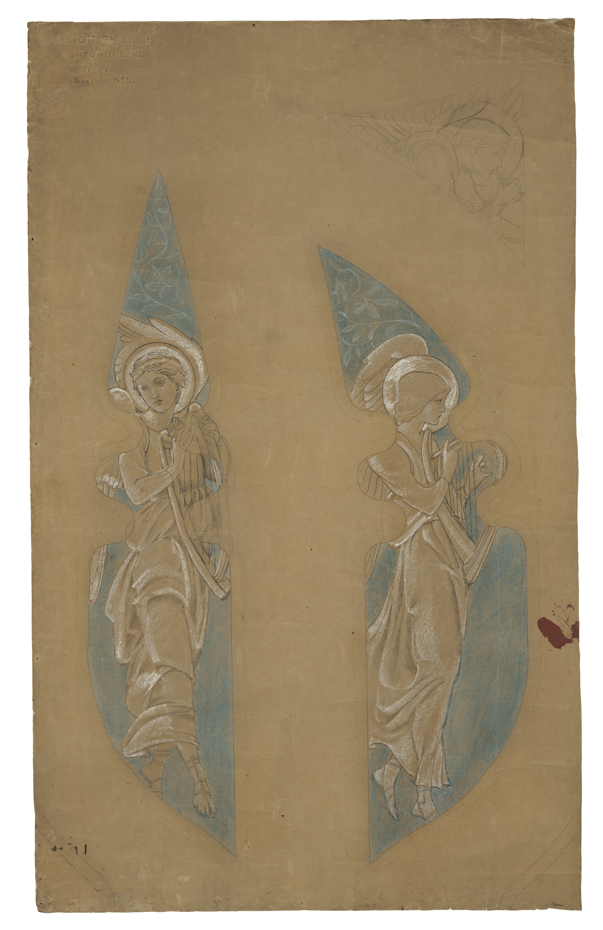 Edward Burne-Jones — Набор из четырех витражей для конгрегационалистской церкви Альбиона, Эштон-Андерлайн, Ланкашир, изображение 6