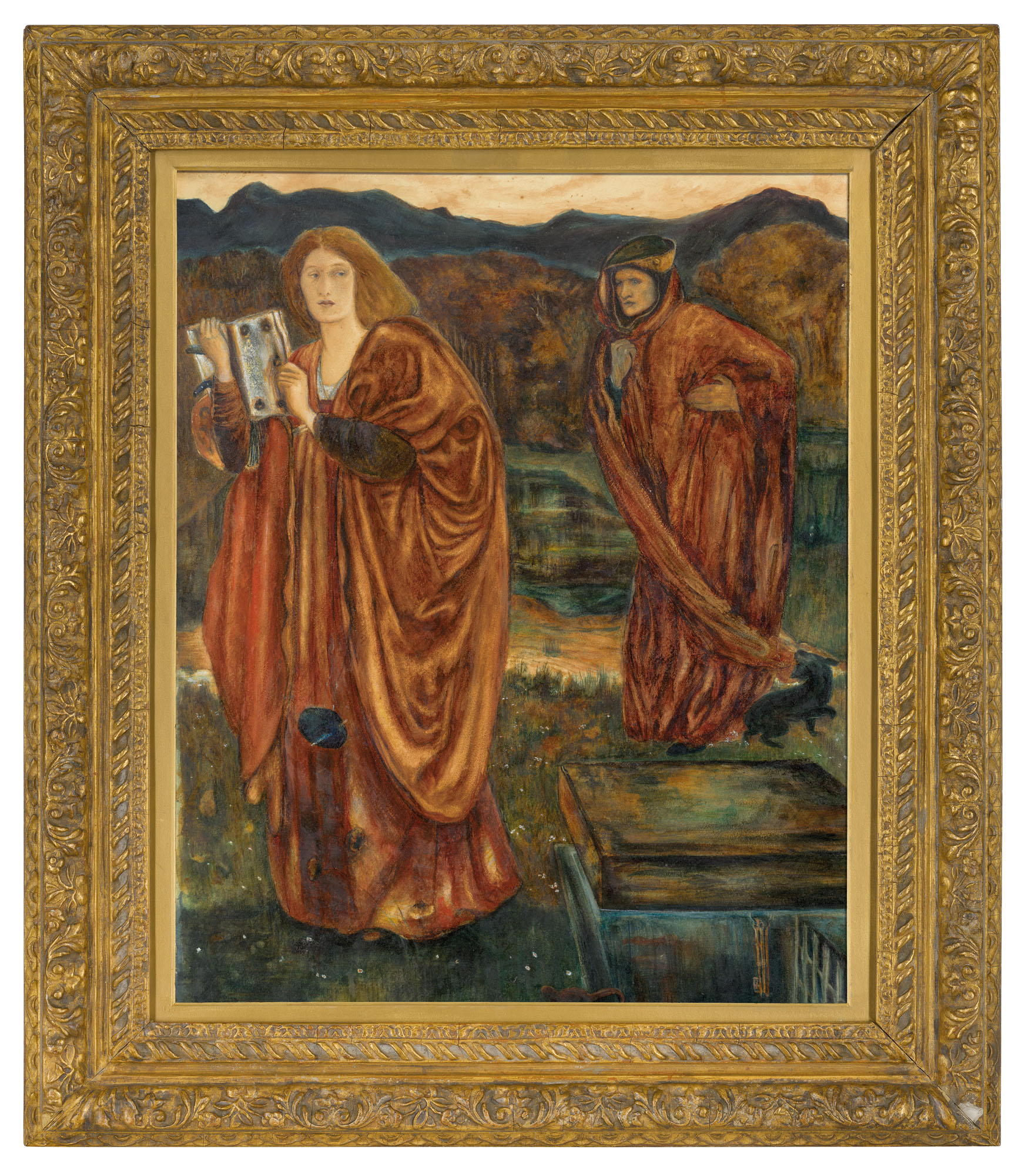 Edward Burne-Jones — Мерлин и Нимуэ, изображение 2