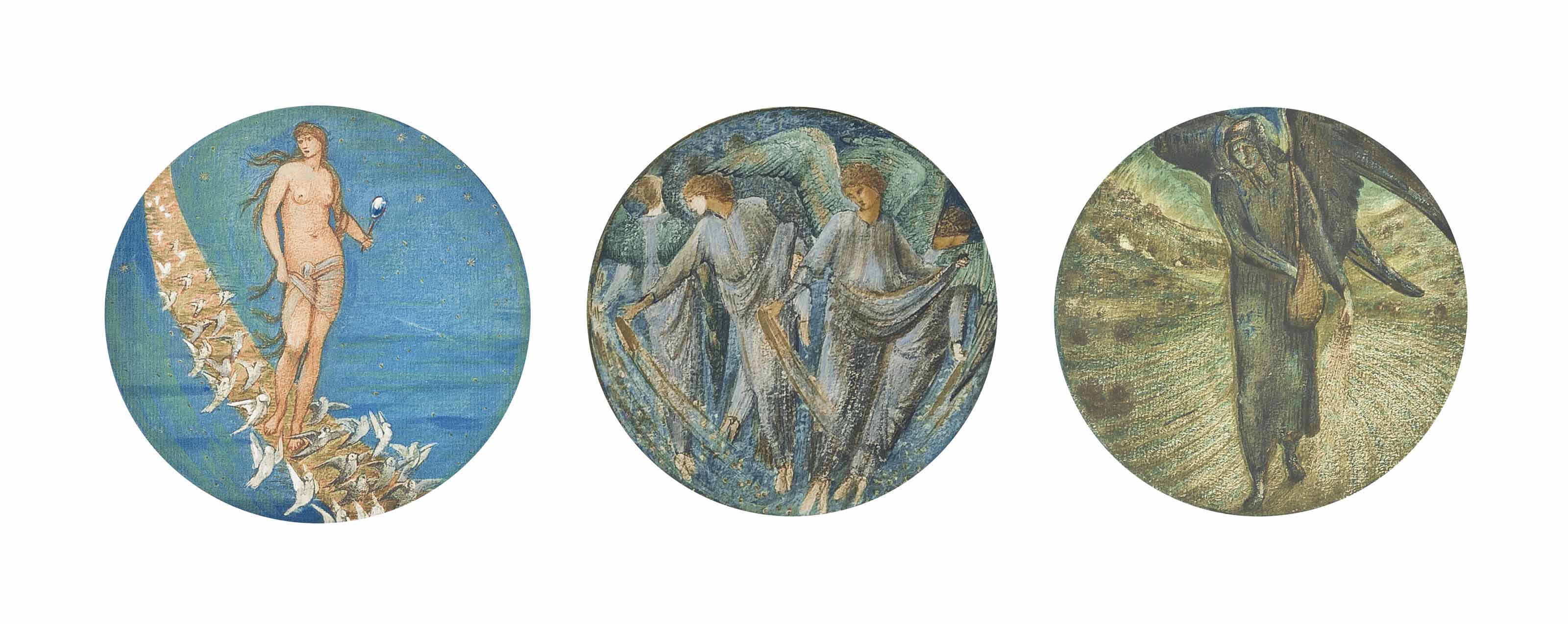 Edward Burne-Jones — Небесная роза, Рассыпанная звездчатка и самое горькое лунное семя