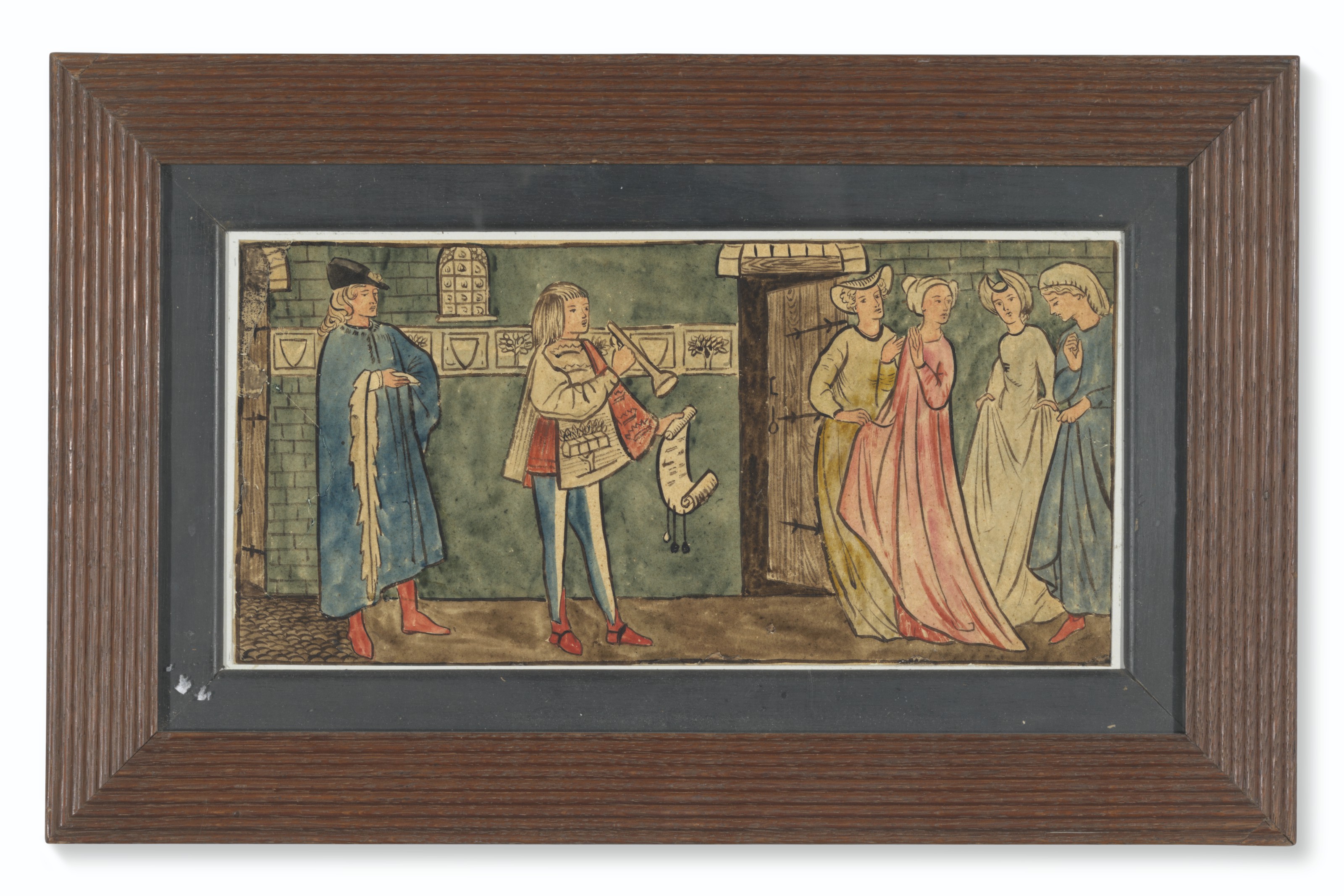 Edward Burne-Jones — Два варианта дизайна плитки "Золушка", изображение 2