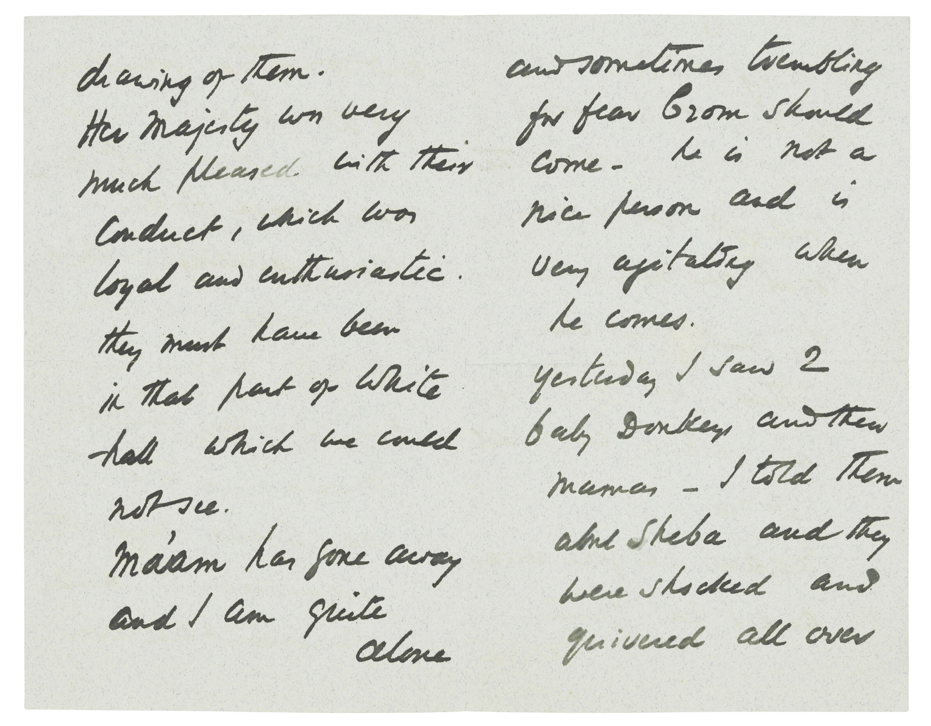 Edward Burne-Jones — 20 писем и открыток с автографами, из которых 19 иллюстрированы, внучке художника Анджеле Тиркелл (одно, по–видимому, ее матери, его дочери Маргарет), Роттингдин, Западный Кенсингтон и н.п., 14 февраля 1890 - Рождество 1893 и н. п., изображение 45