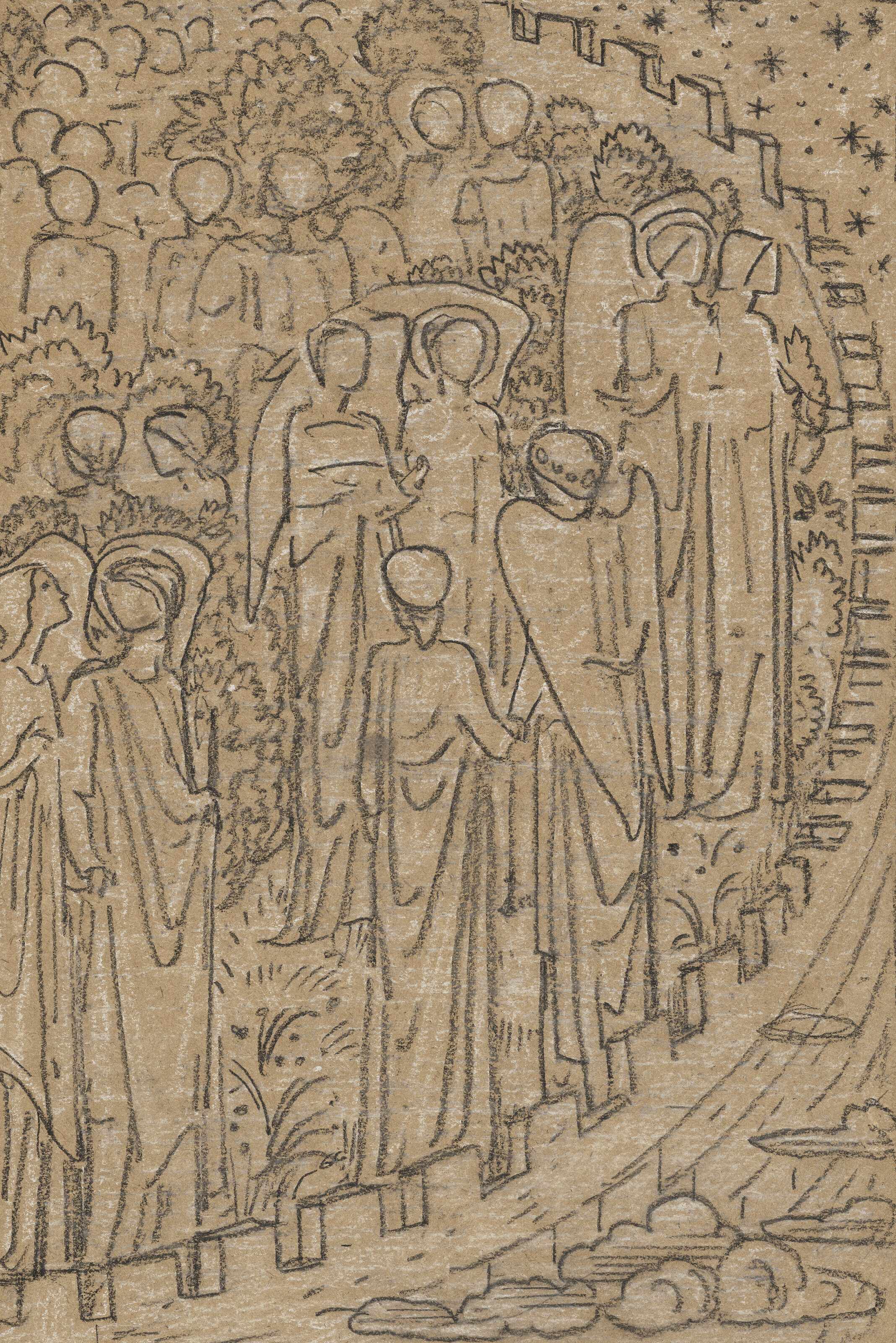Edward Burne-Jones — Иллюстрация к "Золотой легенде"