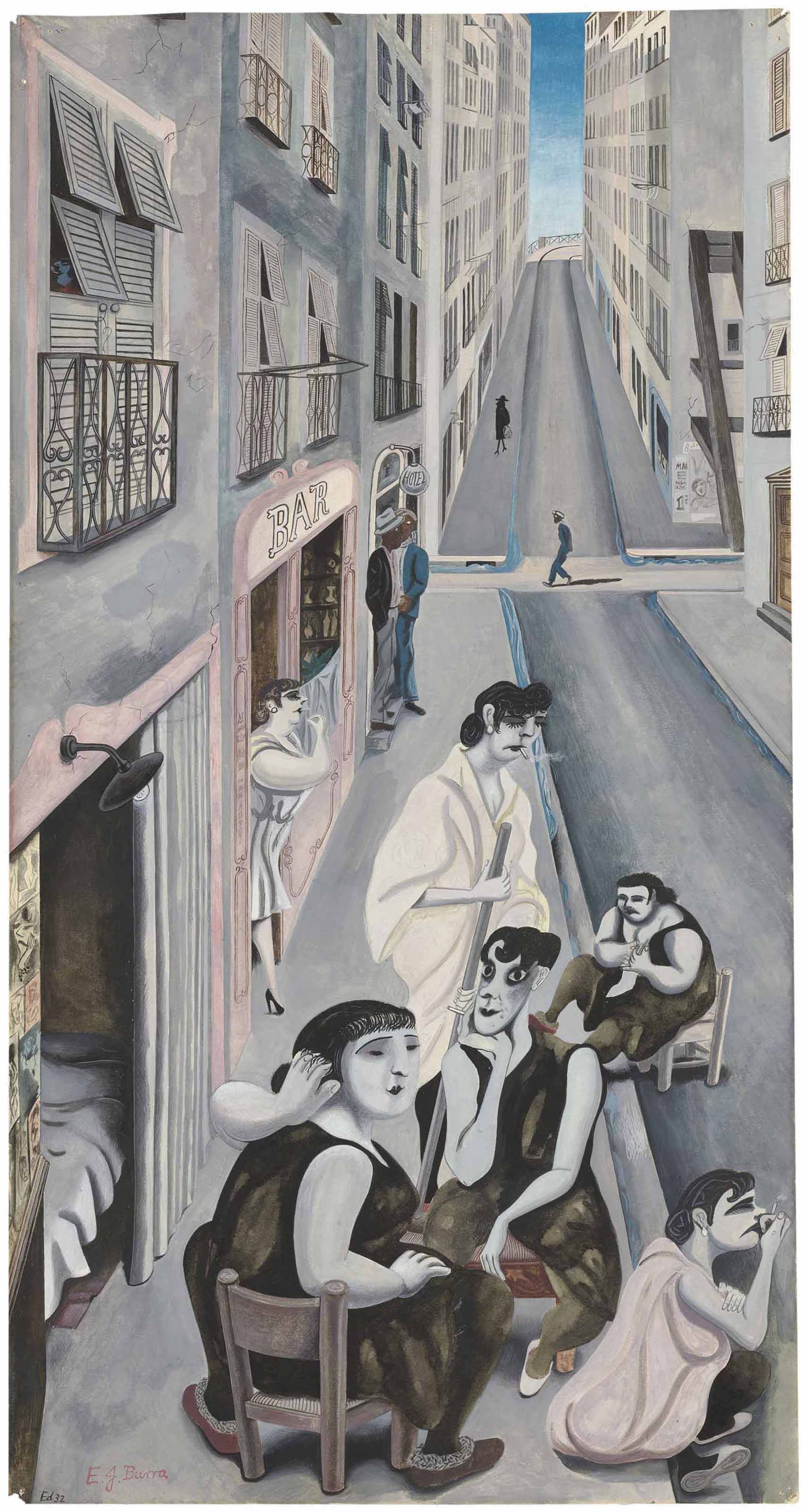 Edward Burra — Придирчивые люди