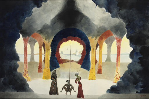 Edward Burra — Сценография "Дон Жуана"