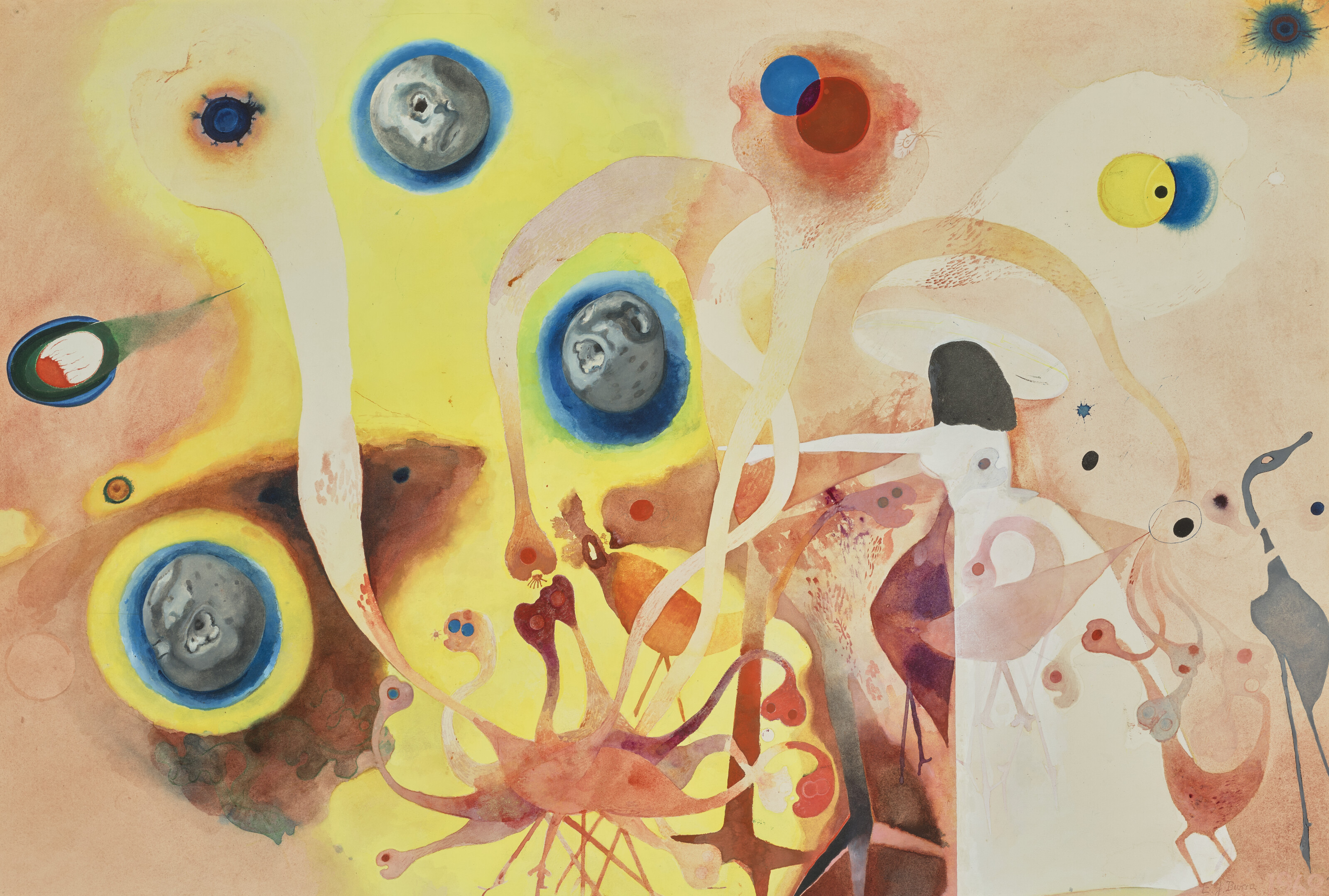 Edward Burra — Охота за головами
