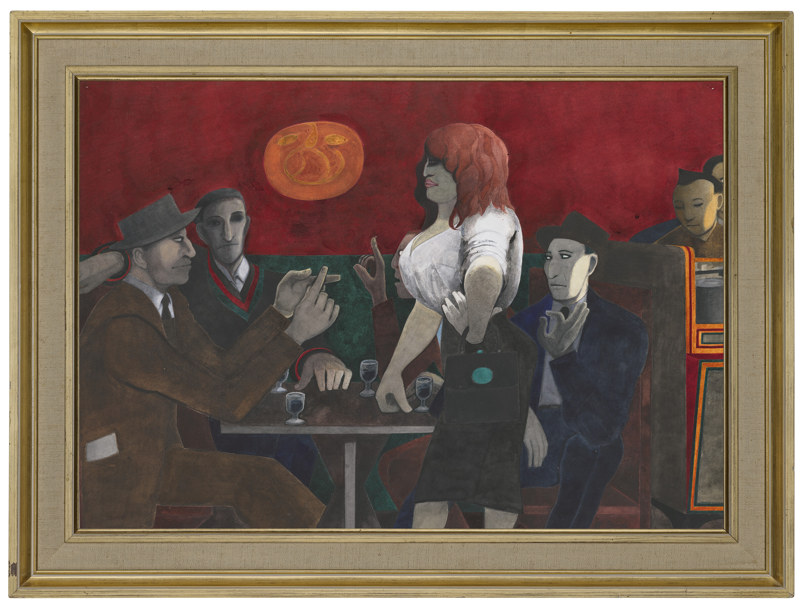 Edward Burra — Кафе-бар, изображение 2