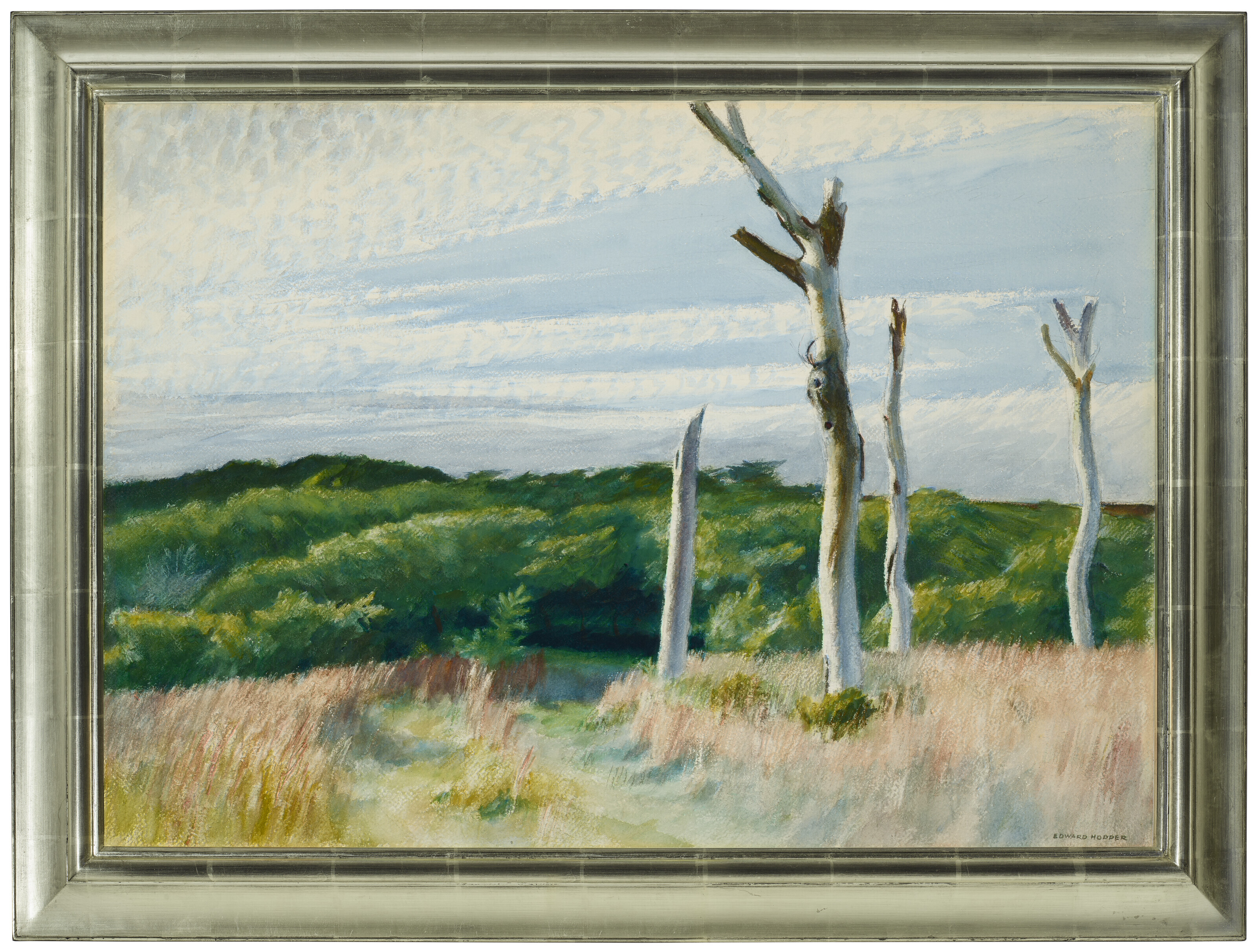 Edward Hopper — Четыре мертвых дерева, изображение 2