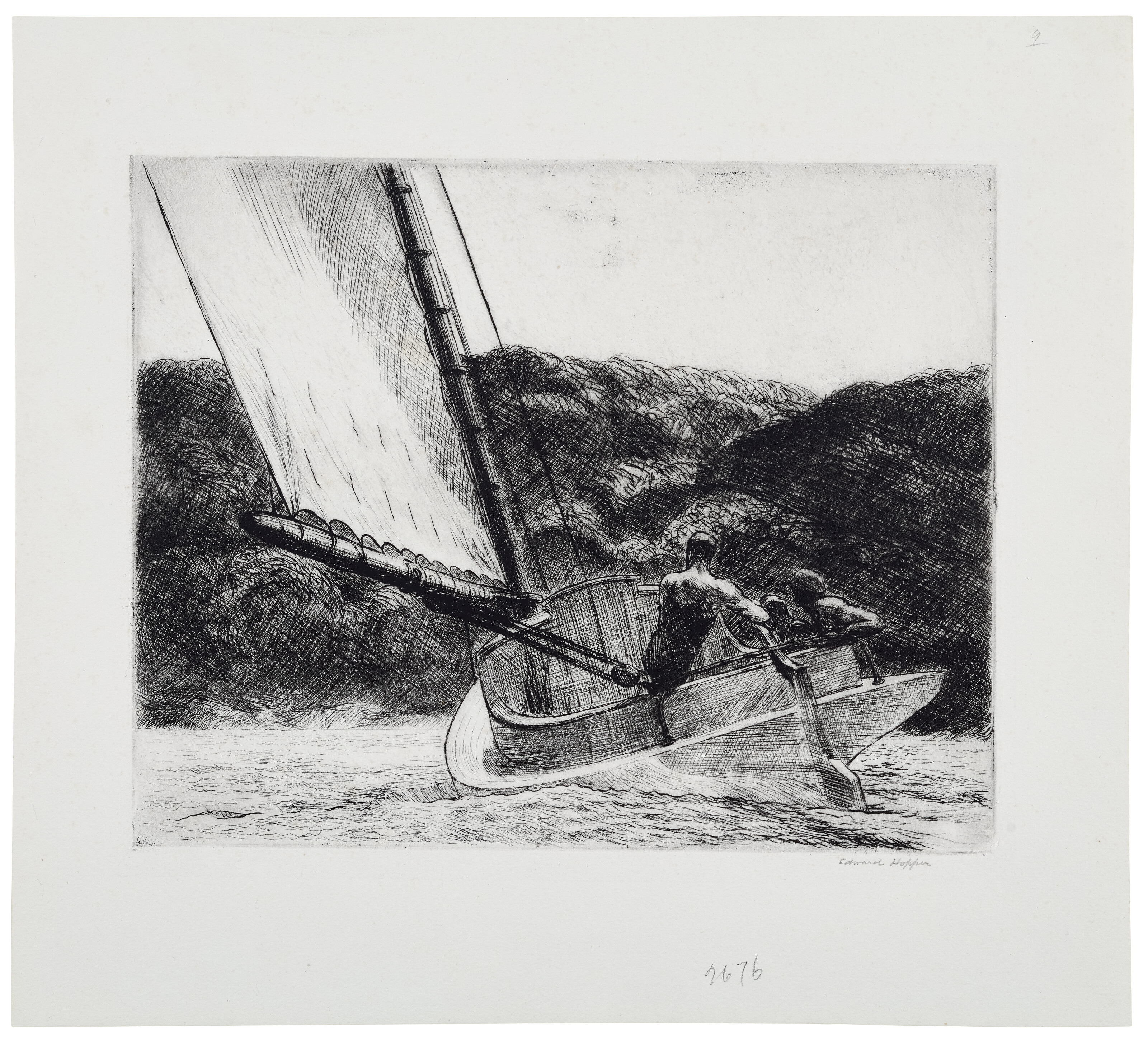 Edward Hopper — Кошачья лодка, изображение 3