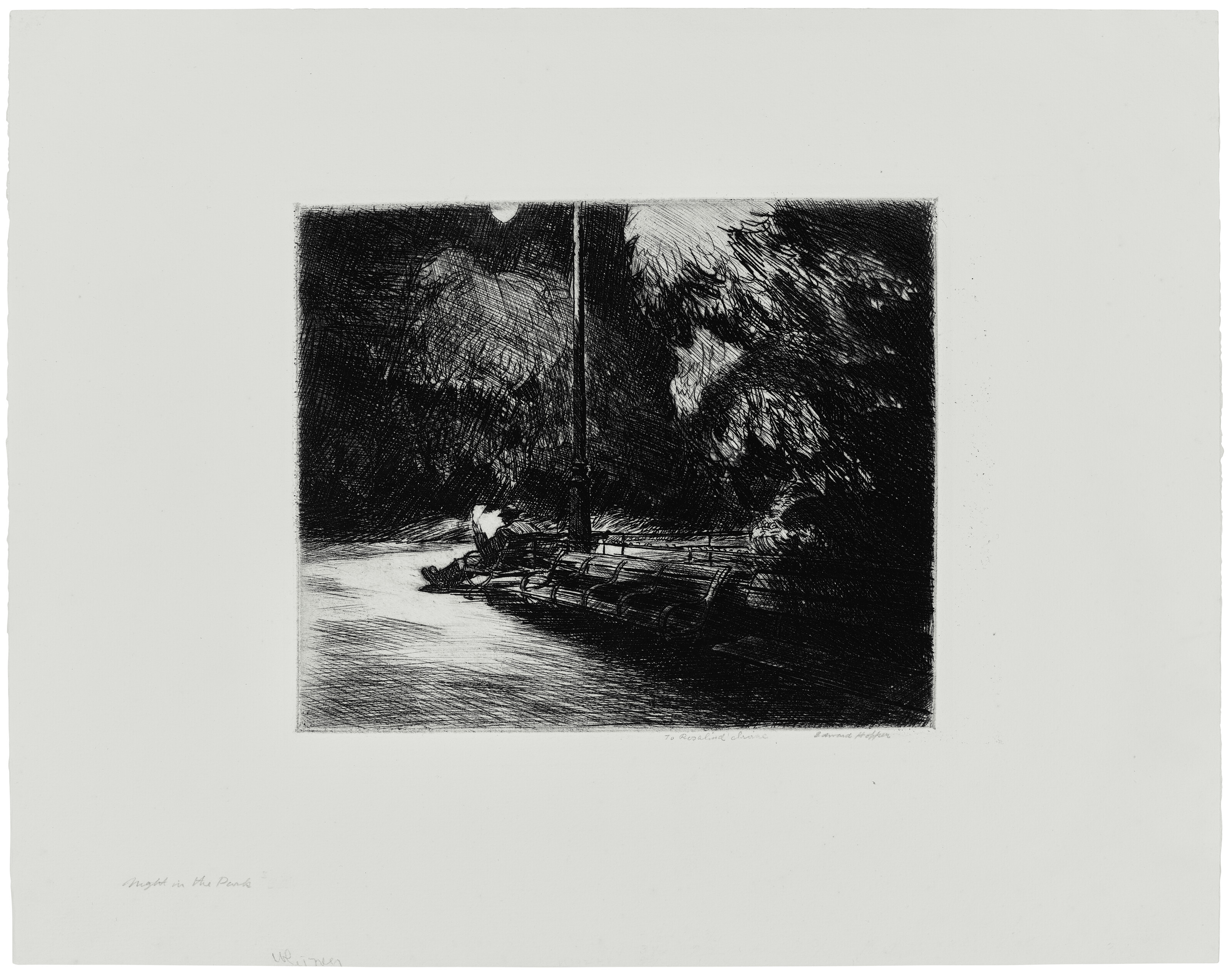 Edward Hopper — Ночь в парке, изображение 3
