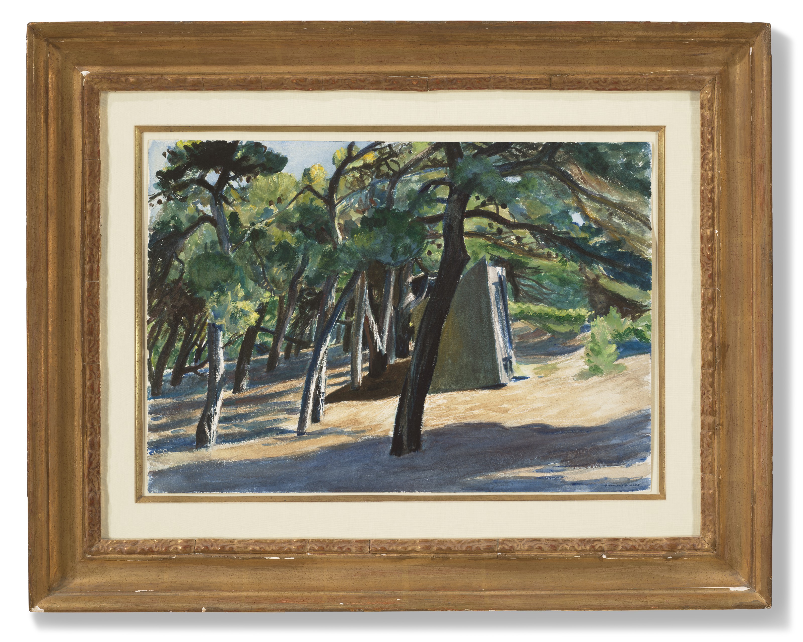 Edward Hopper — Низкорослые сосны, изображение 2