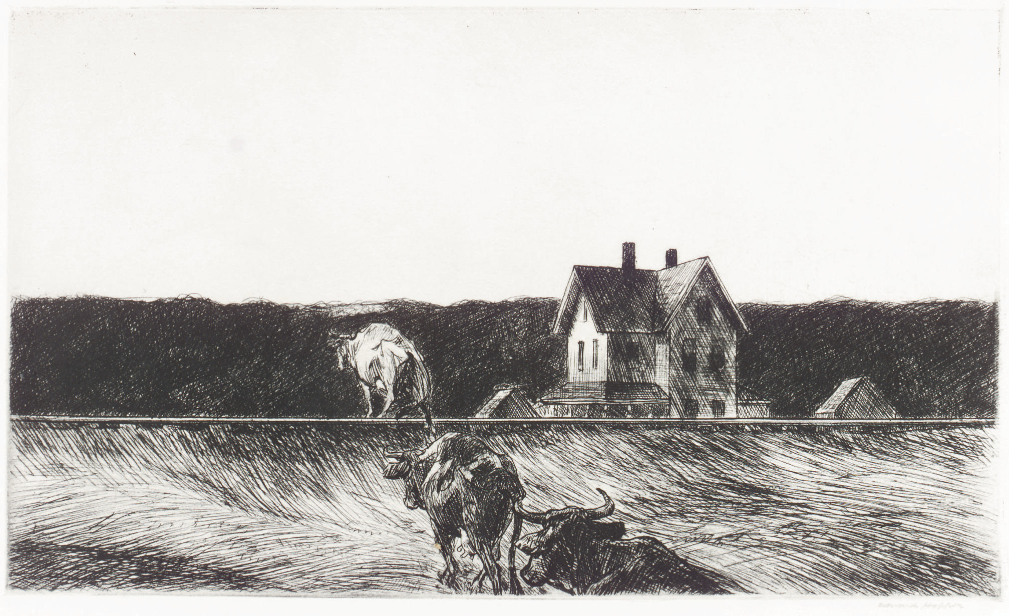 Edward Hopper — Американский пейзаж (Зигроссер 1; Левин 69)