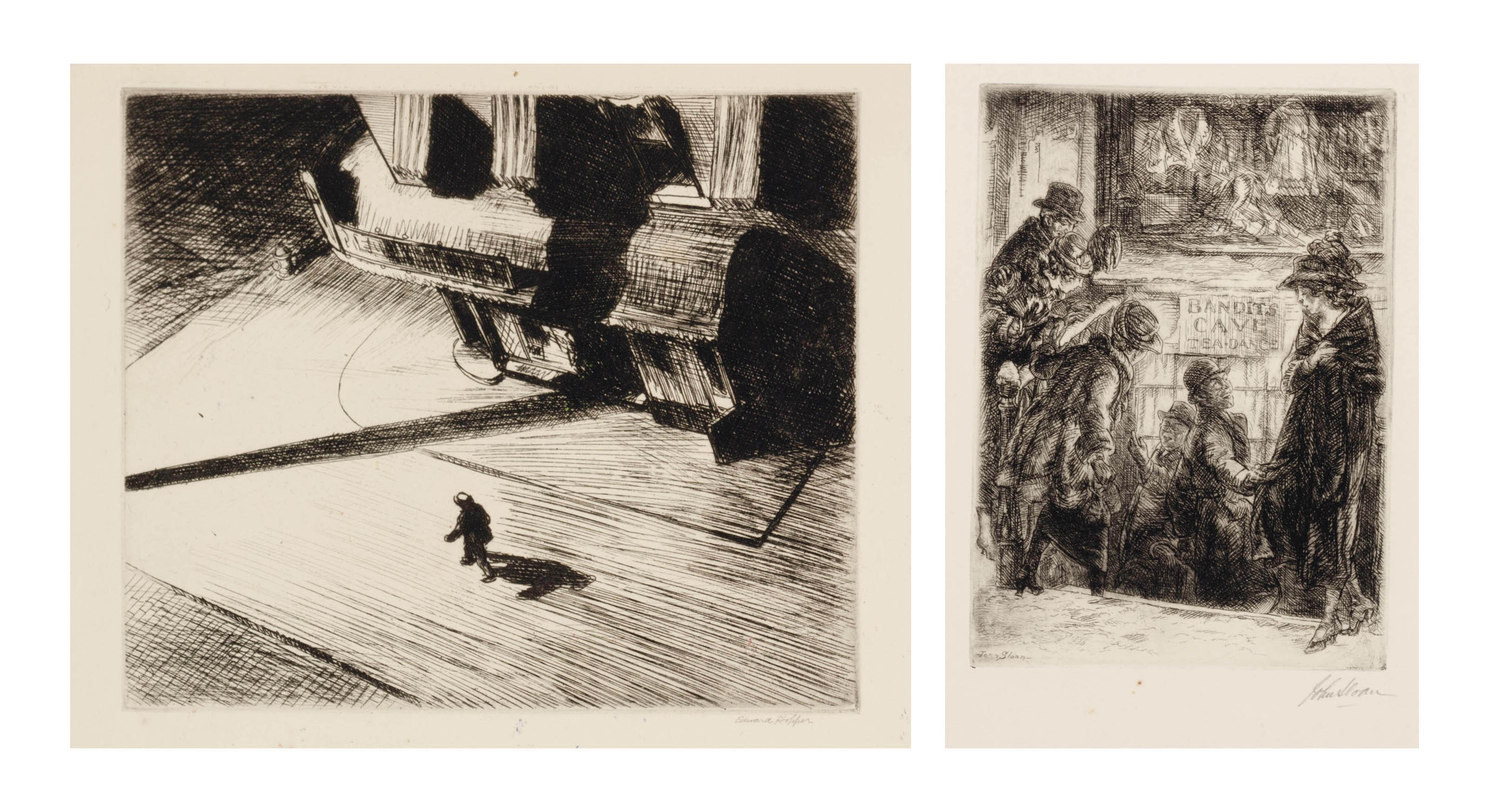 Edward Hopper — Шесть американских гравюр (серия 1) , The New Republic, Нью-Йорк, 1924