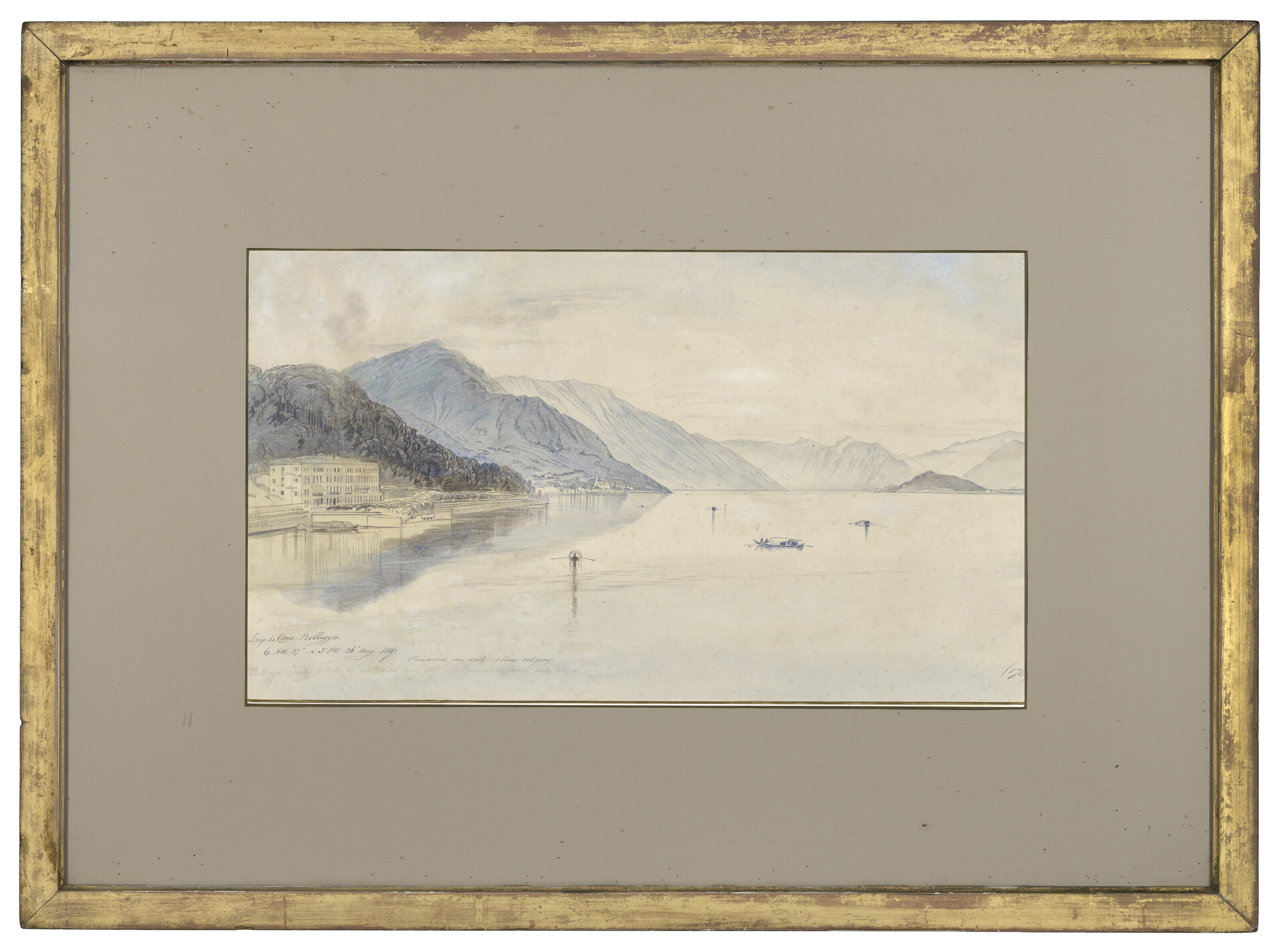 Edward Lear — Белладжио, Озеро Комо, изображение 2