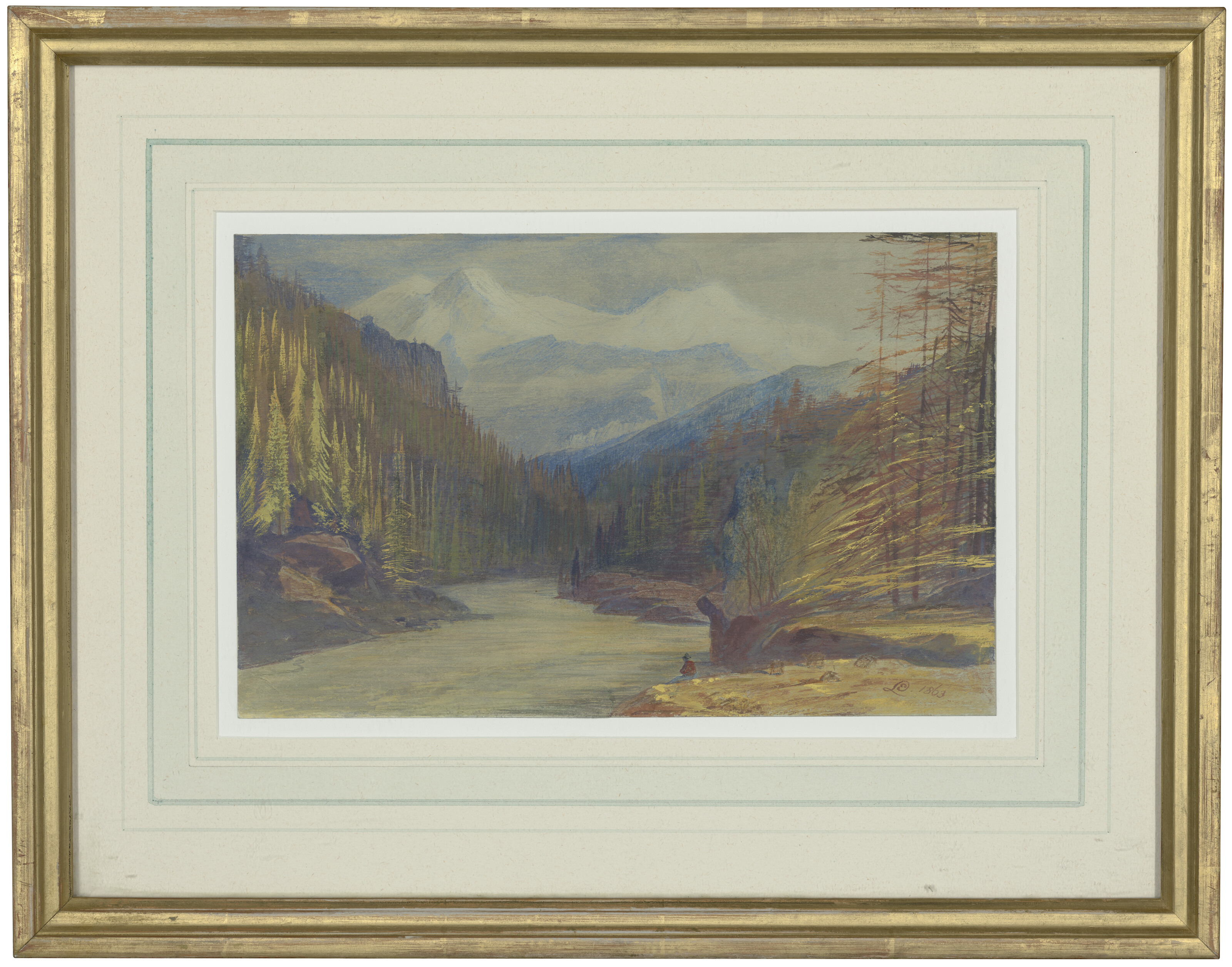 Edward Lear — Монблан, изображение 2
