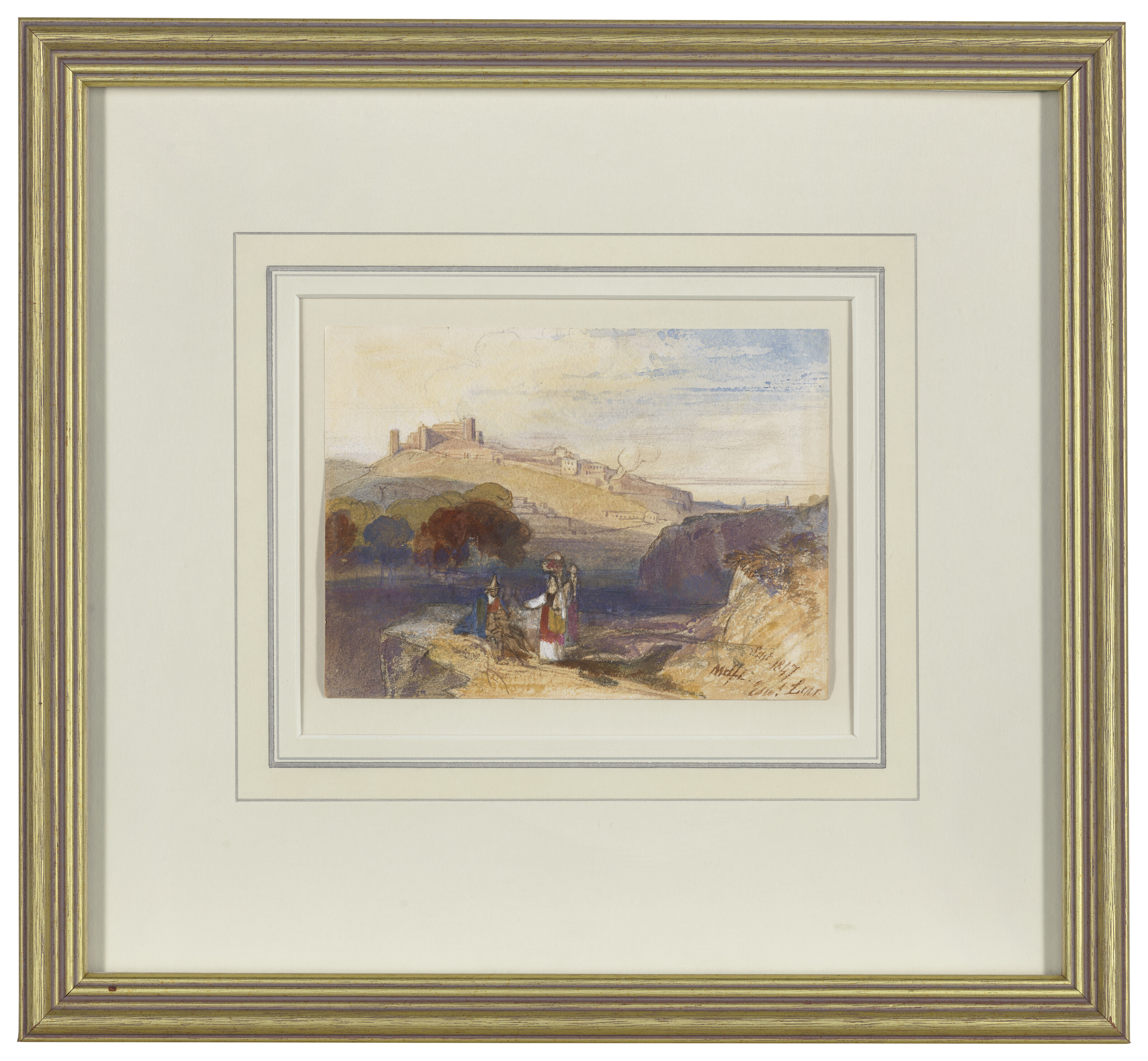 Edward Lear — Мельфи, Италия, изображение 2