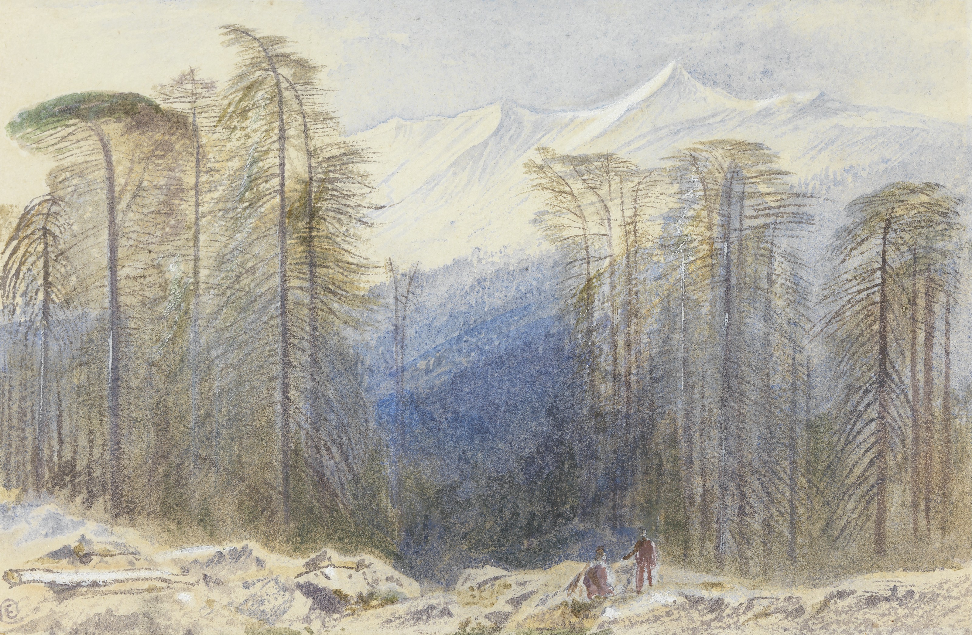 Edward Lear — Вальдониелло, Корсика, изображение 2