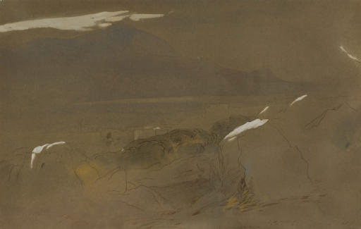 Edward Lear — Аргостоли и Черная гора, Кефалония, Греция