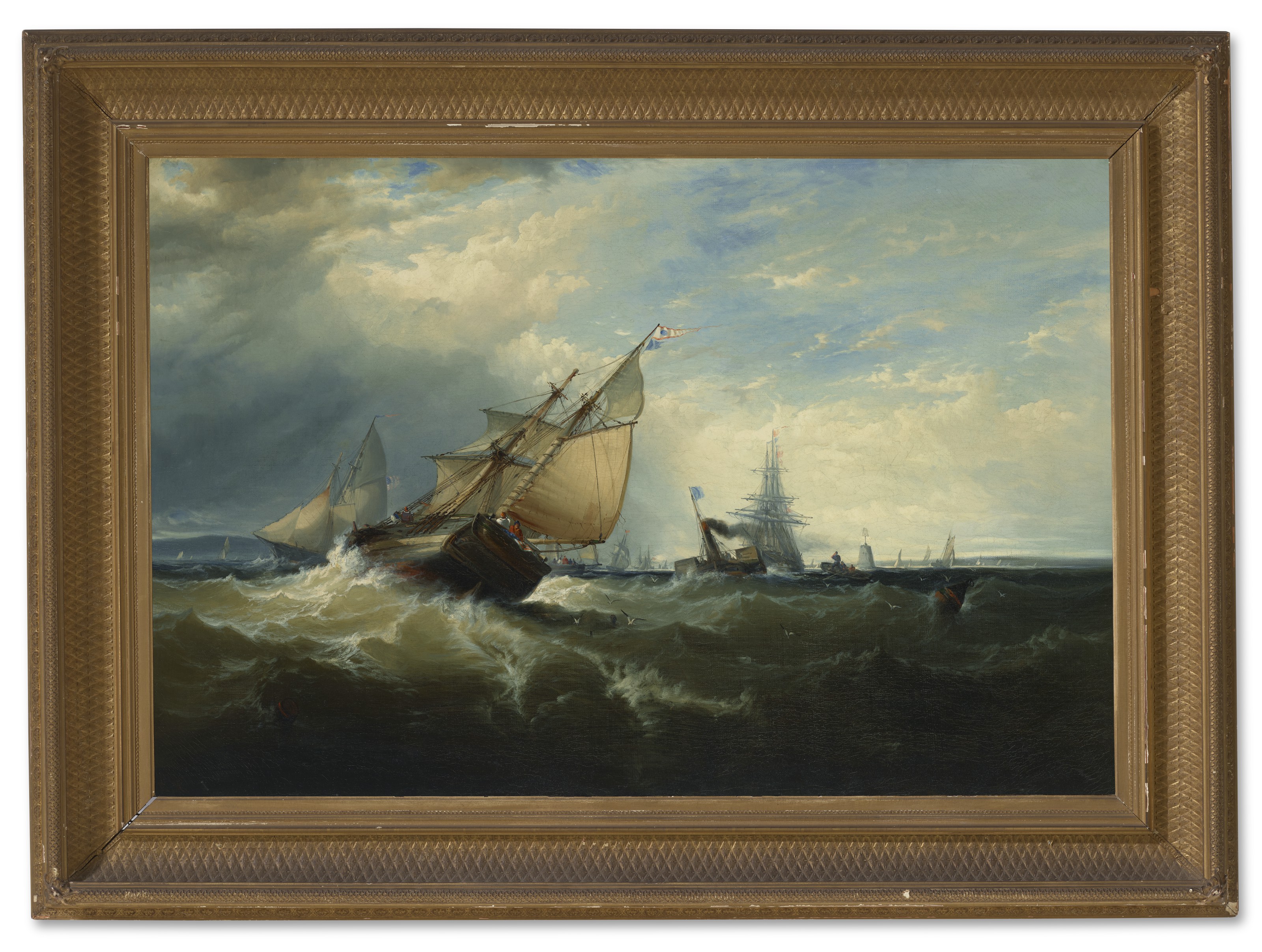 Edward Moran — С Сэнди Хук, изображение 2