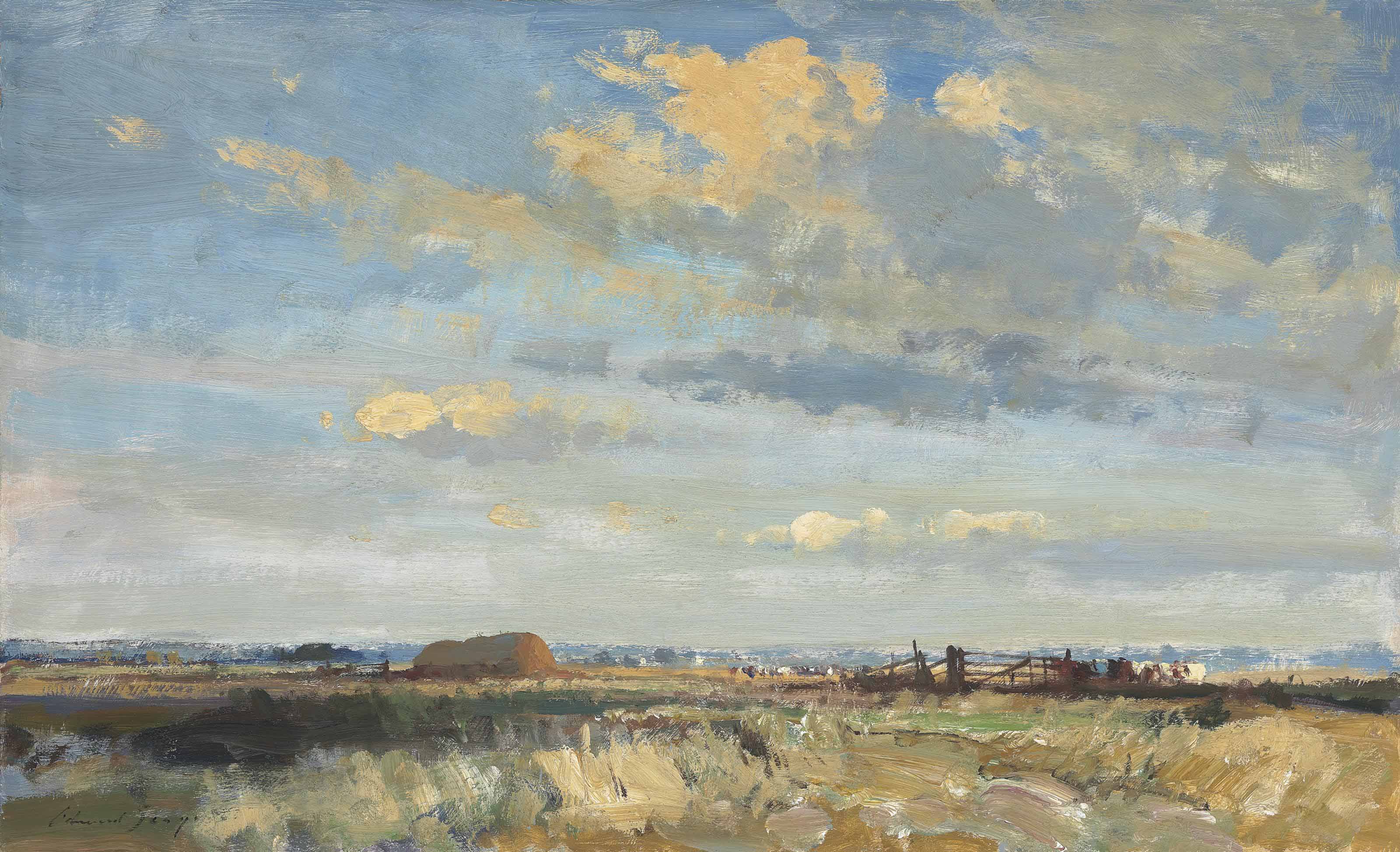 Edward Seago — Тернские болота, Норфолк