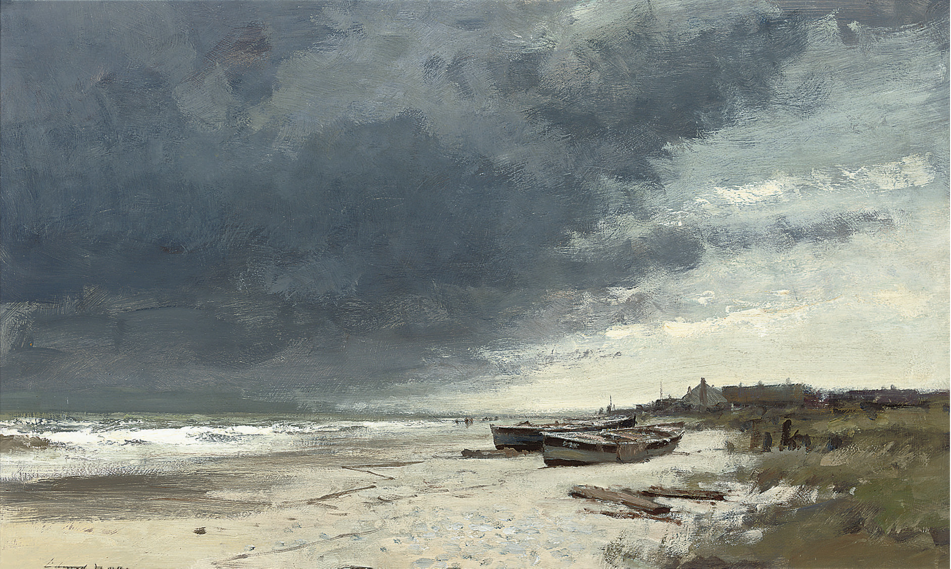 Edward Seago — Береговые катера, Норфолк