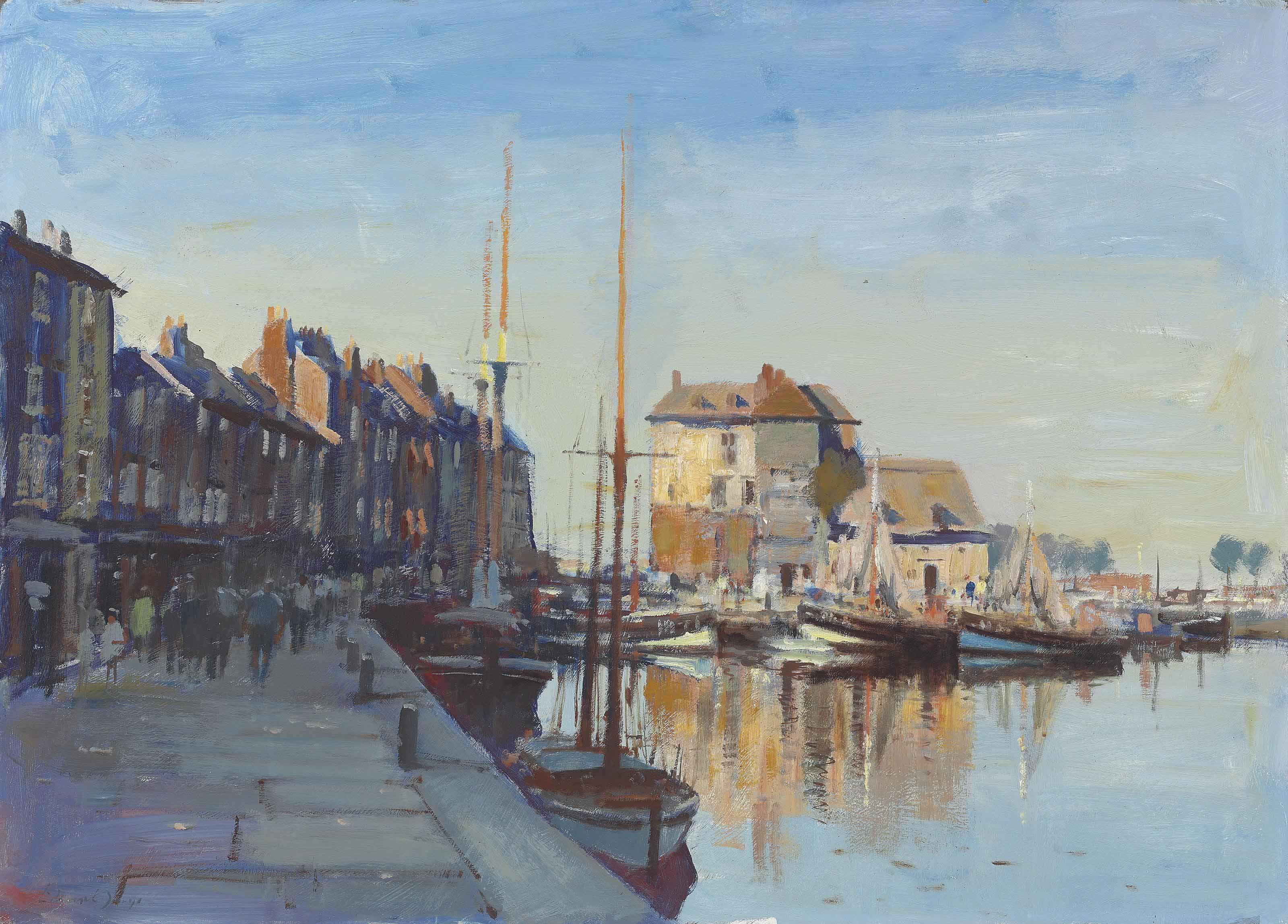Edward Seago — Лейтенант, Онфлер