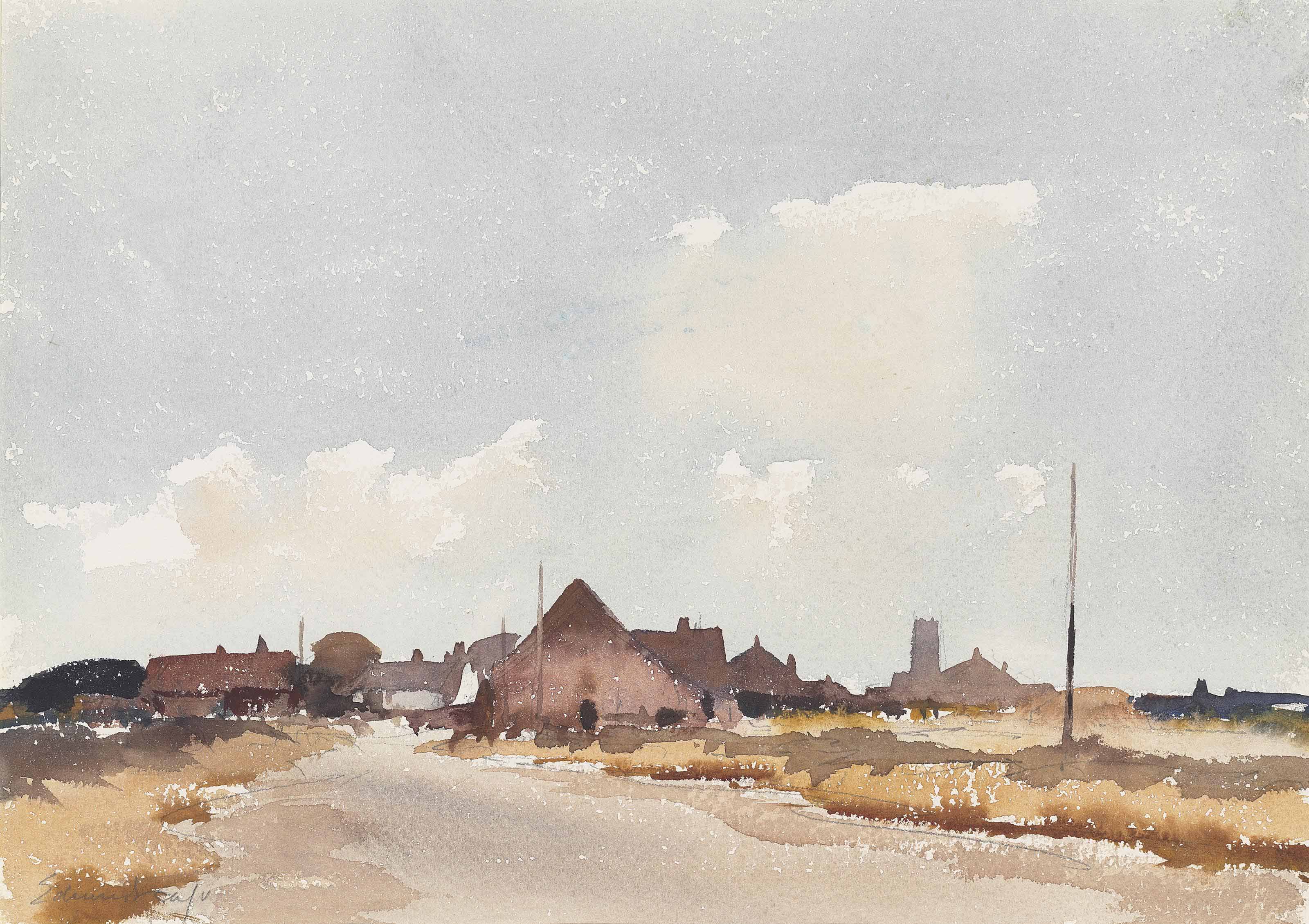 Edward Seago — Морской отдых, Норфолк