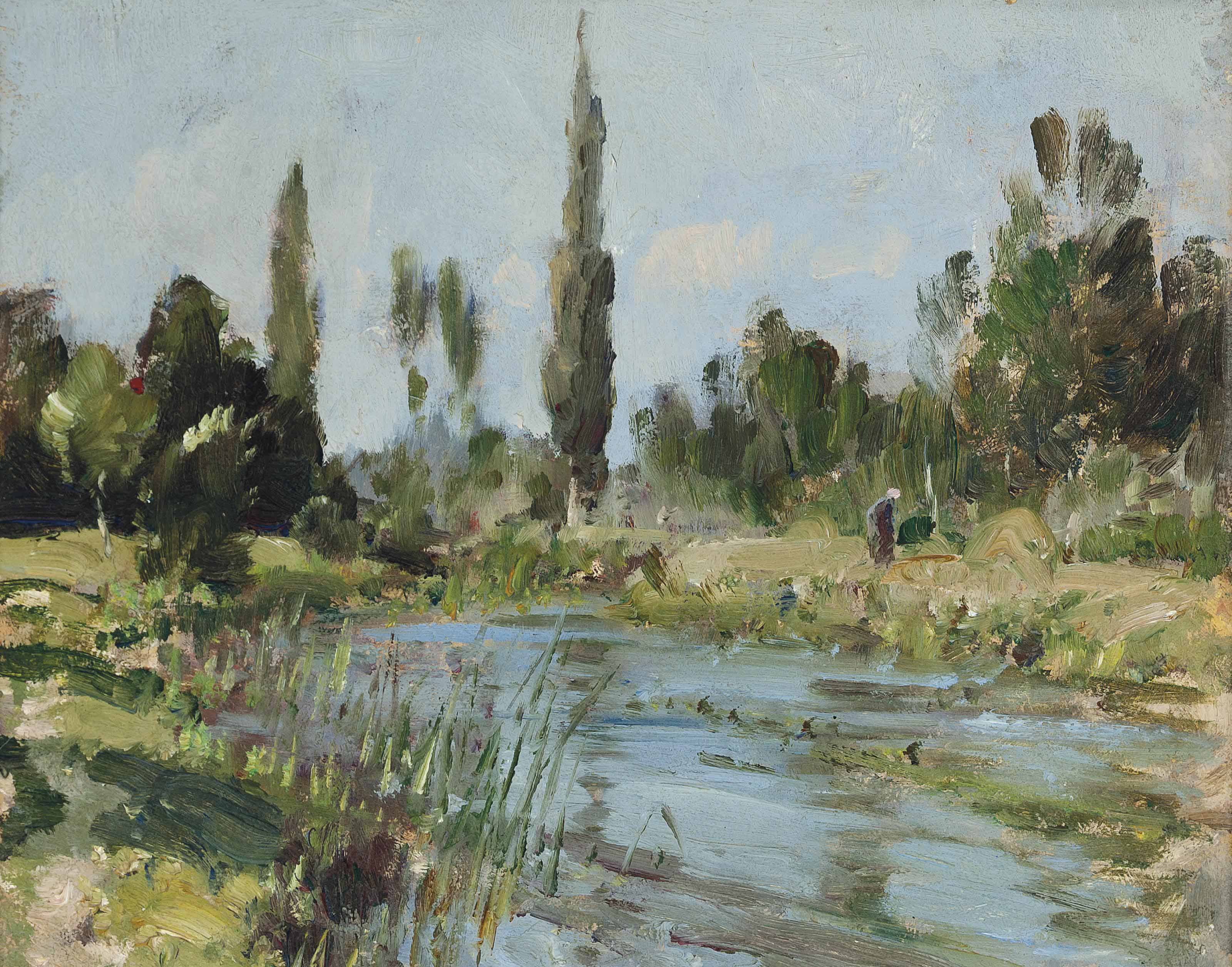 Edward Seago — Казерта, недалеко от Неаполя