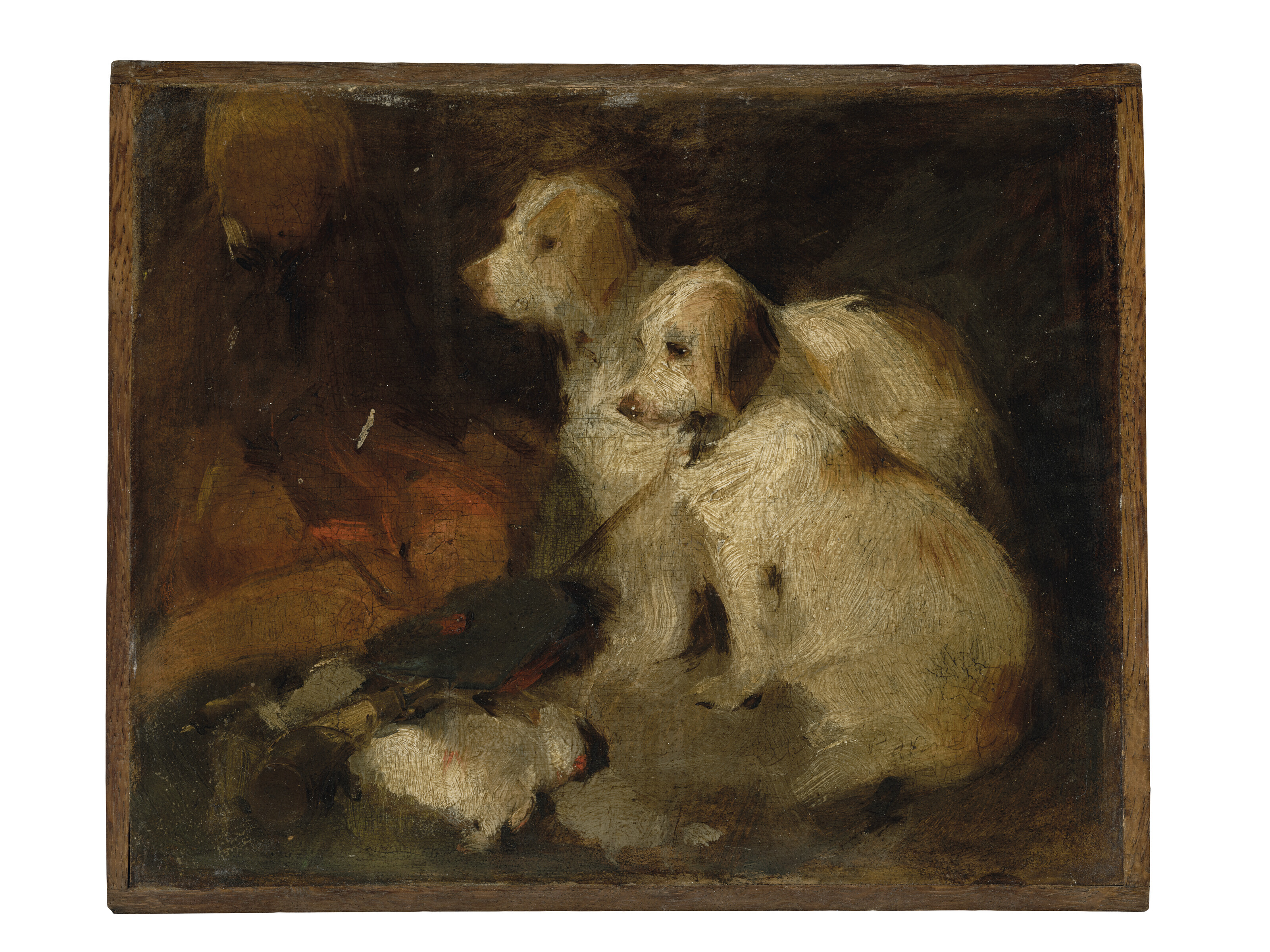 Edwin Henry Landseer — Исследование двух собак, изображение 3