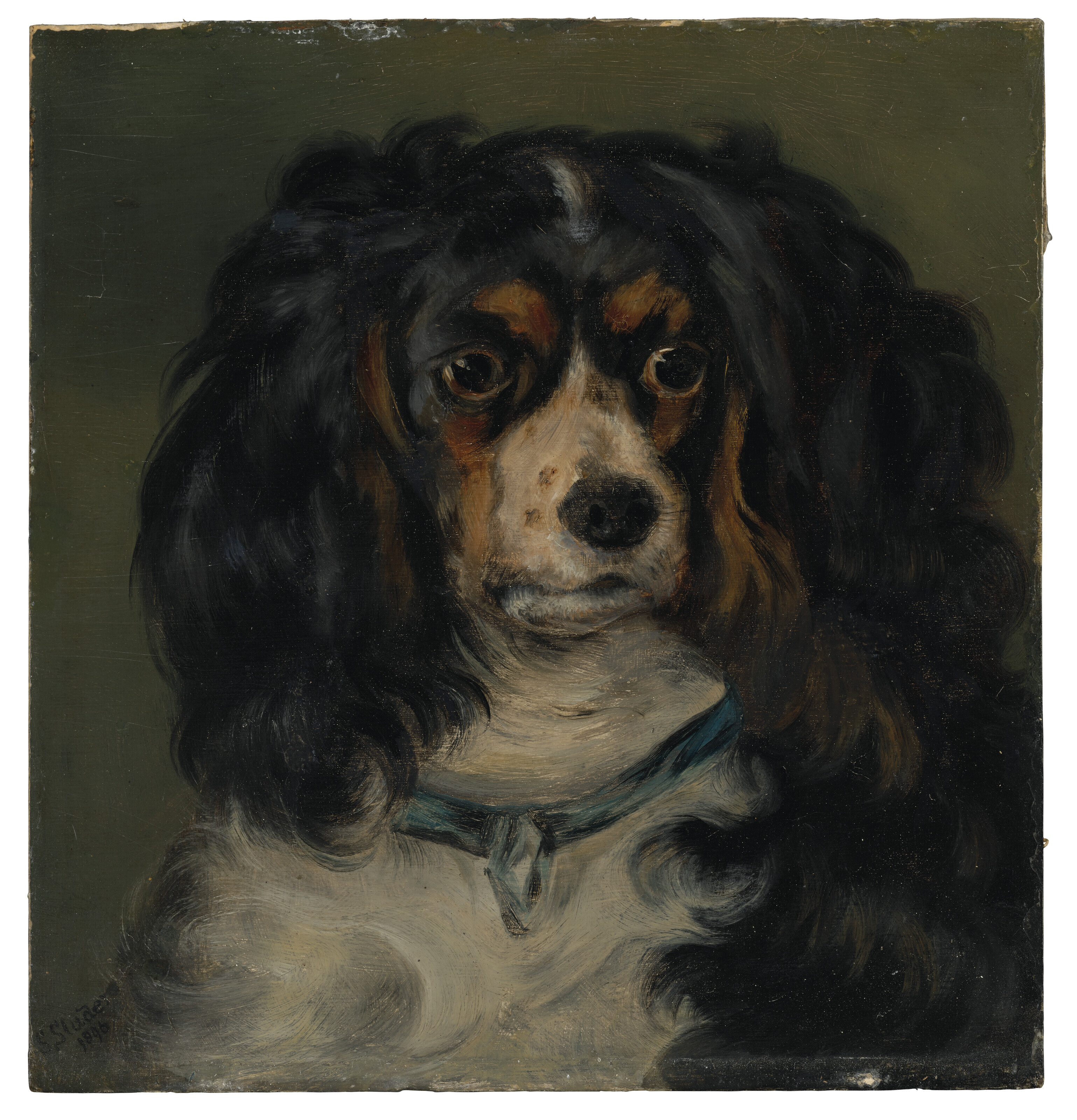 Edwin Henry Landseer — Черта: голова спаниеля, изображение 2