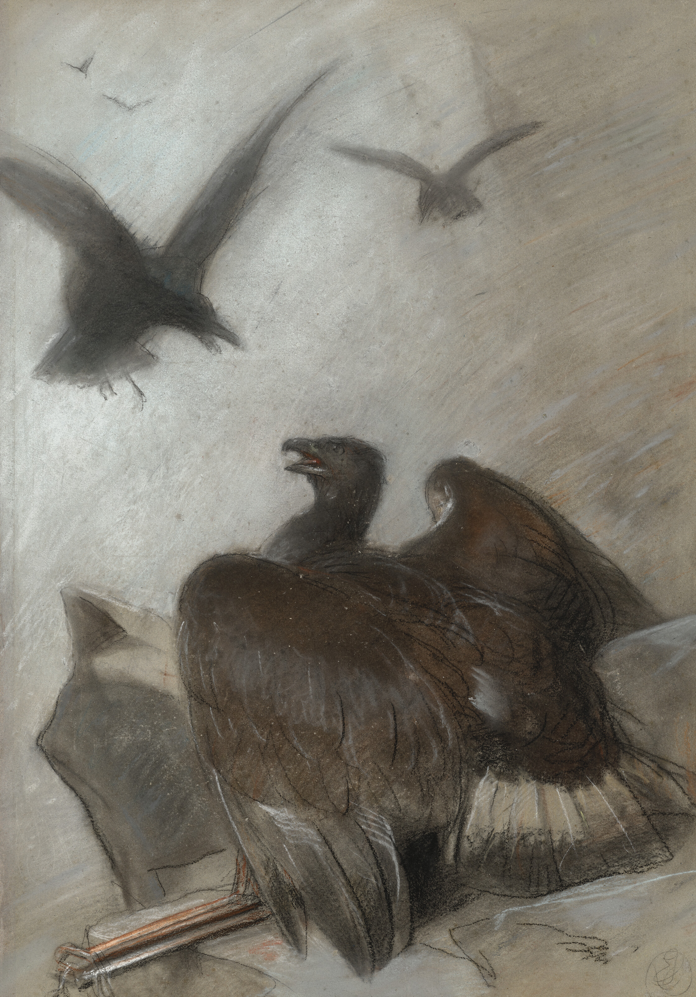 Edwin Henry Landseer — Раненый орел