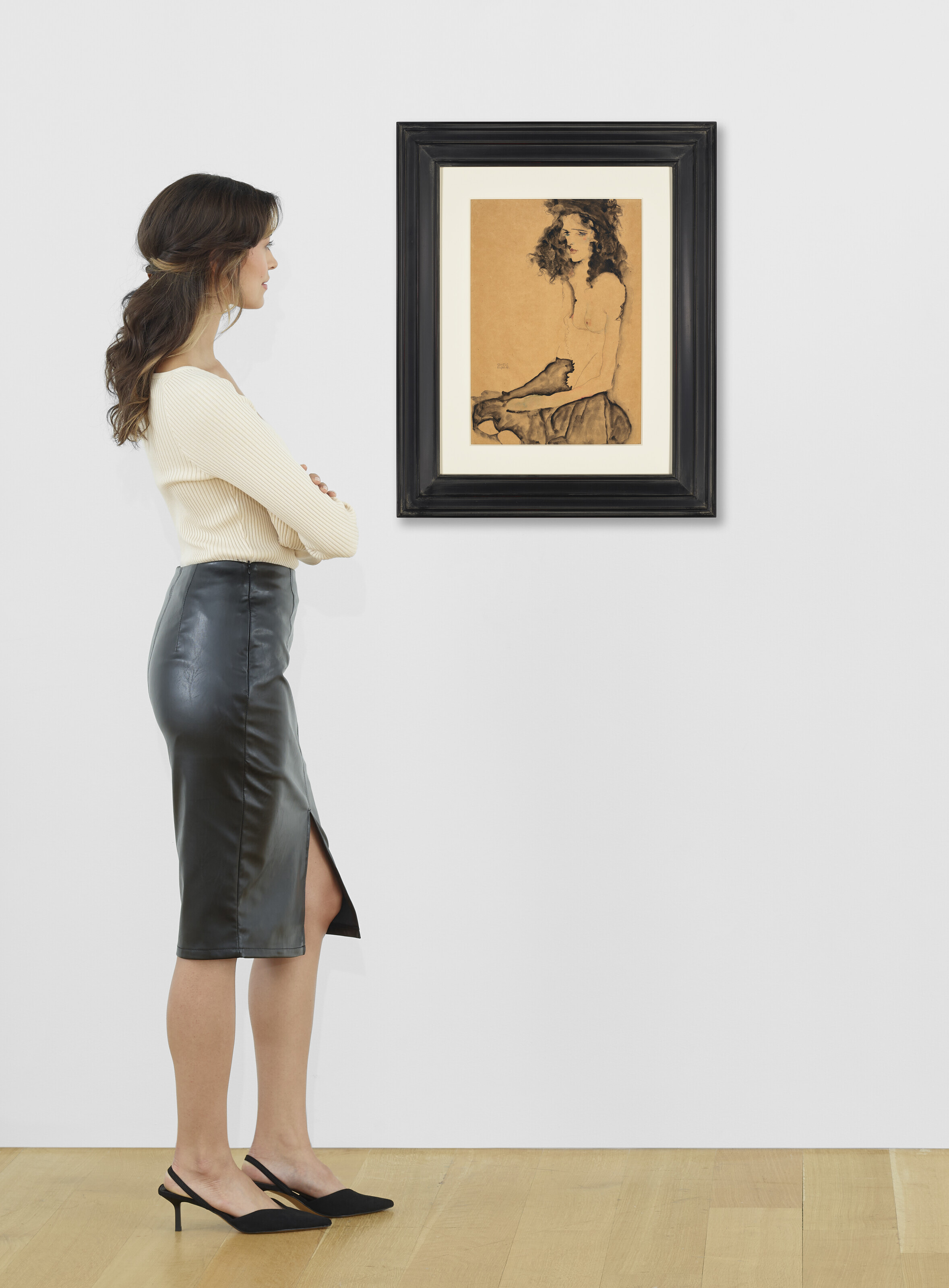 Egon Schiele — Шварцес Медхен, изображение 5