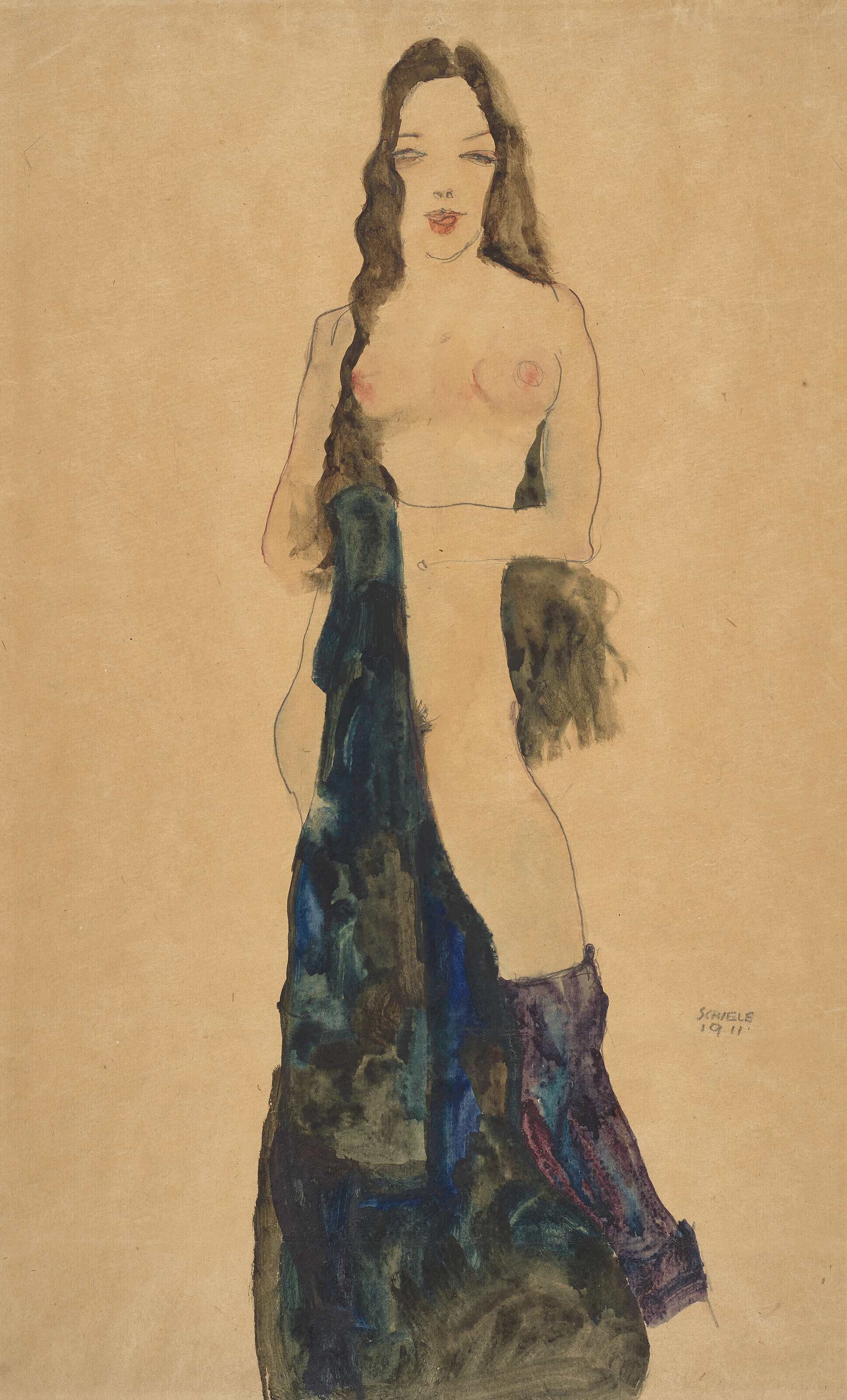 Egon Schiele — Мастер по изготовлению драпировок, изображение 1