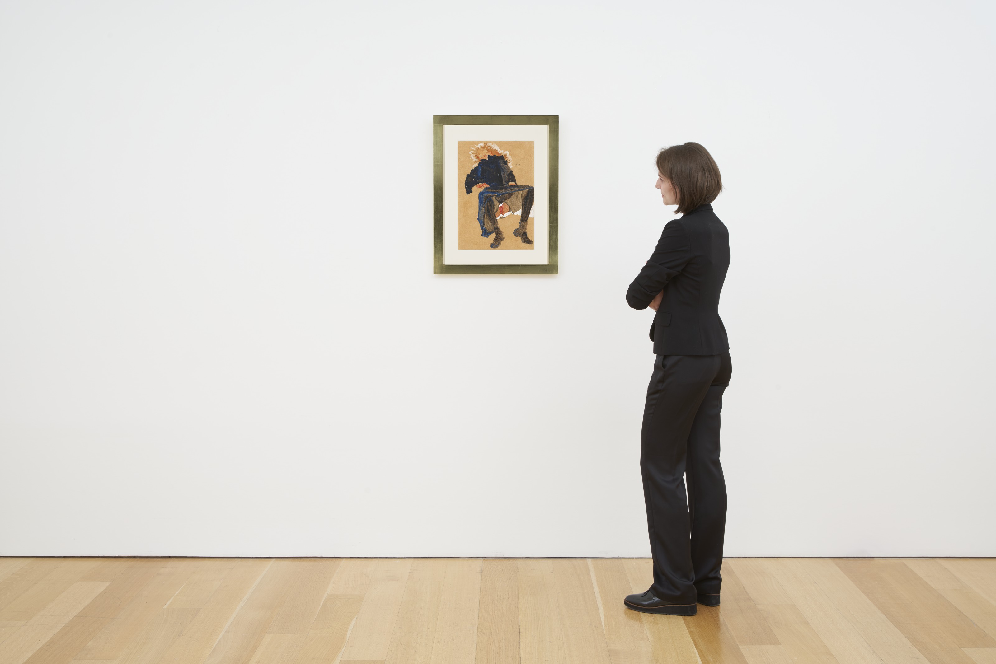 Egon Schiele — Родственники - женщины в Дункельблауэм-Кляйде, изображение 3