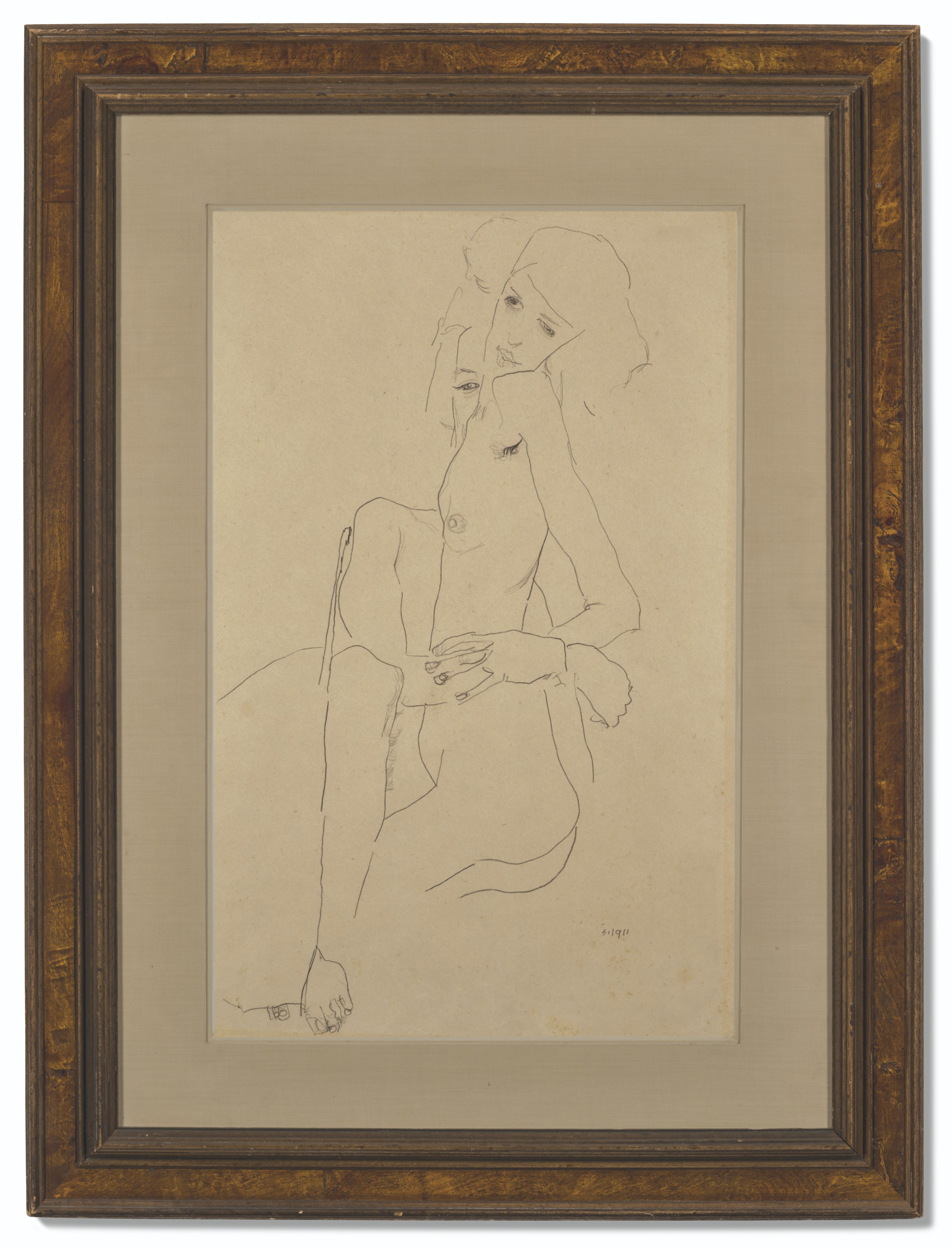 Egon Schiele — Объятия, изображение 3
