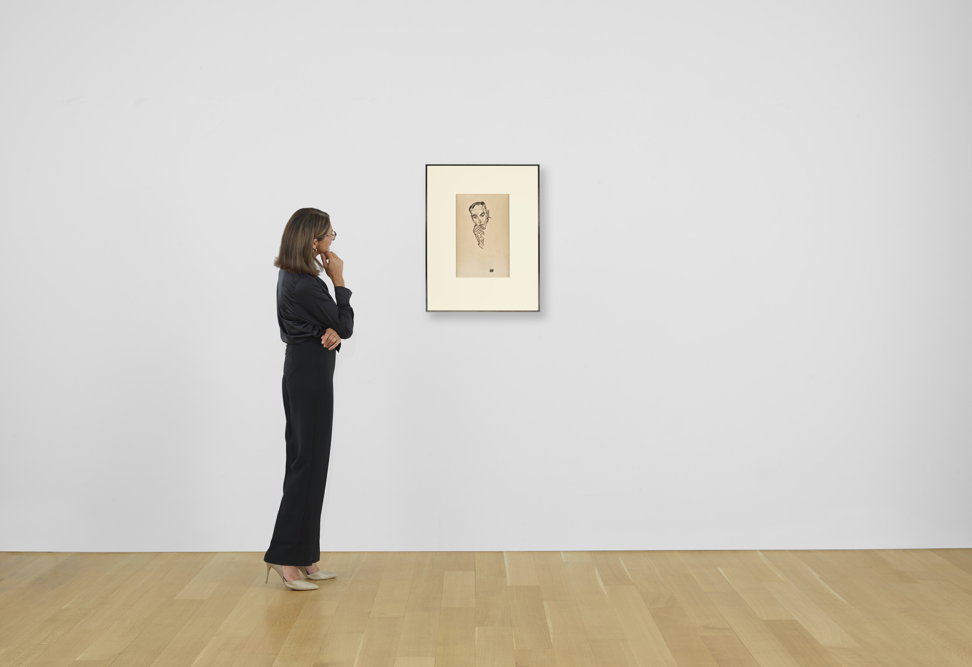 Egon Schiele — Бильднис (Юнгер Манн, Копф), изображение 4