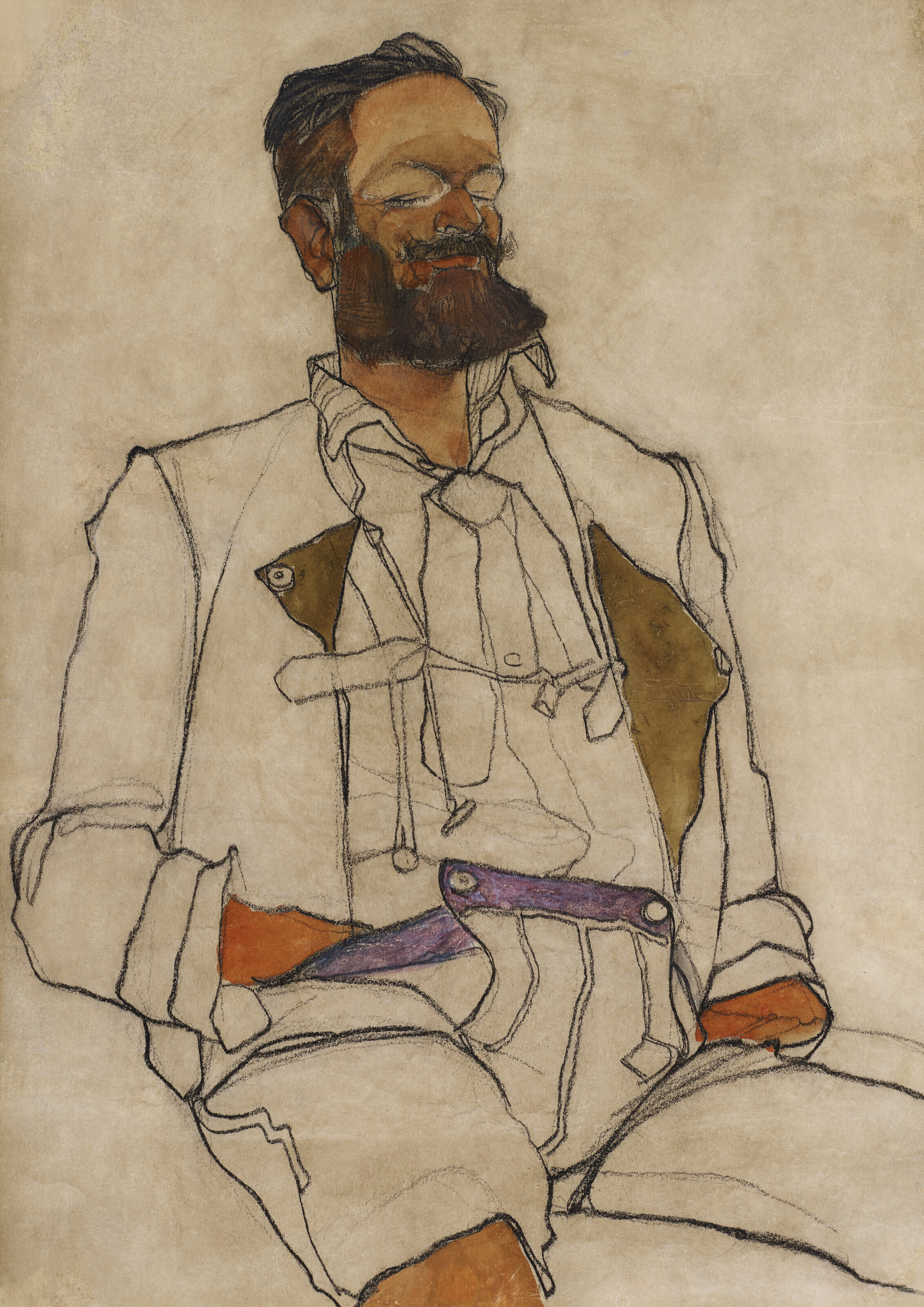 Egon Schiele — Бильднис Айнес Херрен (Карл Райнингхаус), изображение 1