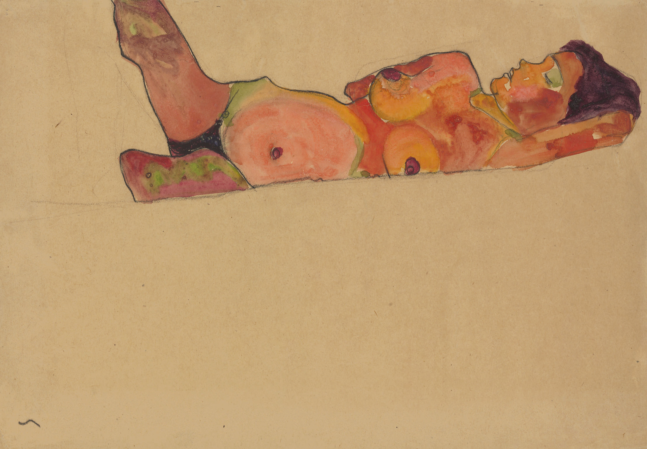 Egon Schiele — Друзья, прекрасные женщины