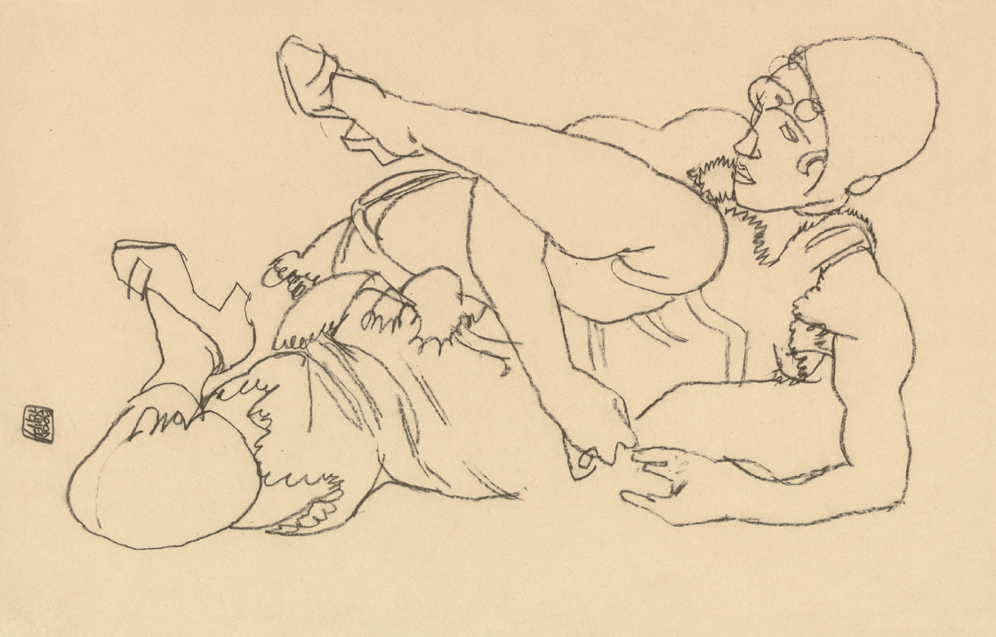 Egon Schiele — Я хочу, чтобы ты был счастлив, когда будешь рядом.