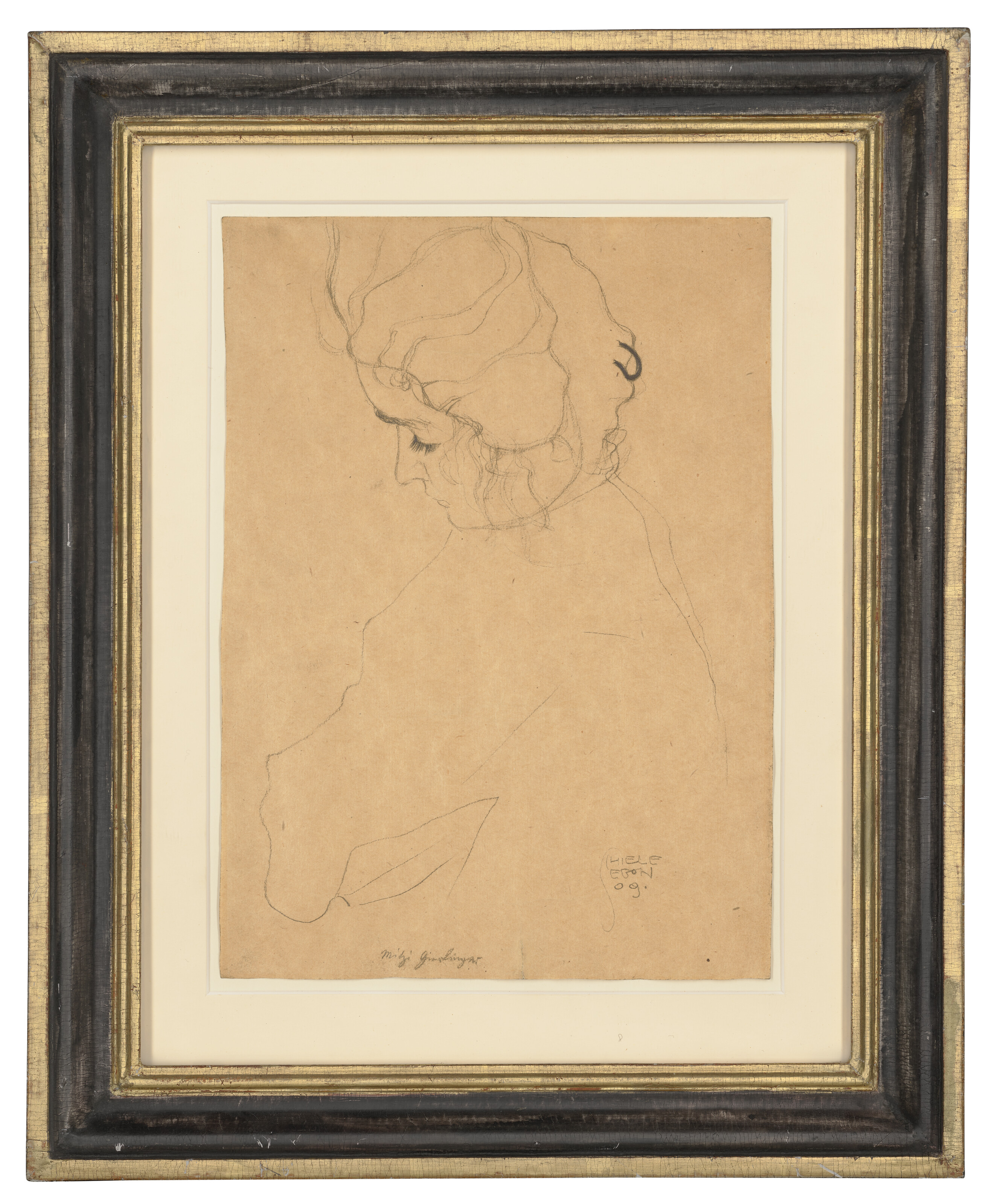 Egon Schiele — Митци Гирлингер, изображение 2