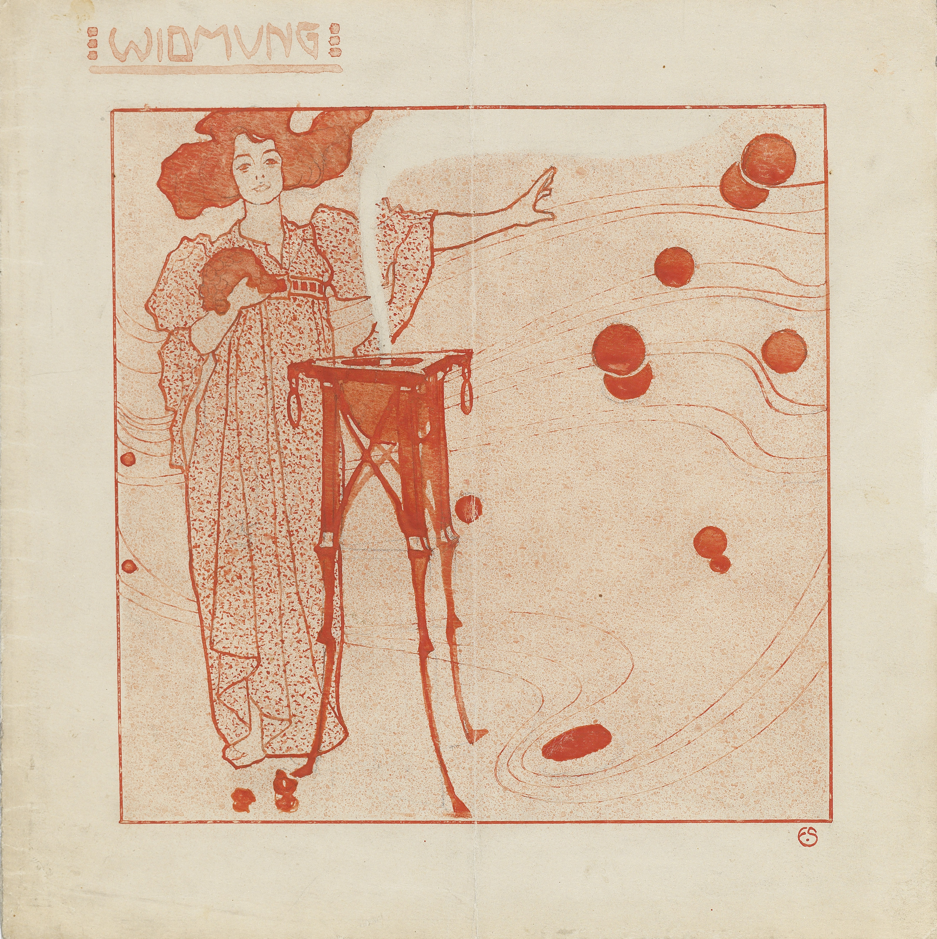 Egon Schiele — Поздравительная открытка для Марии Чихачек, изображение 1