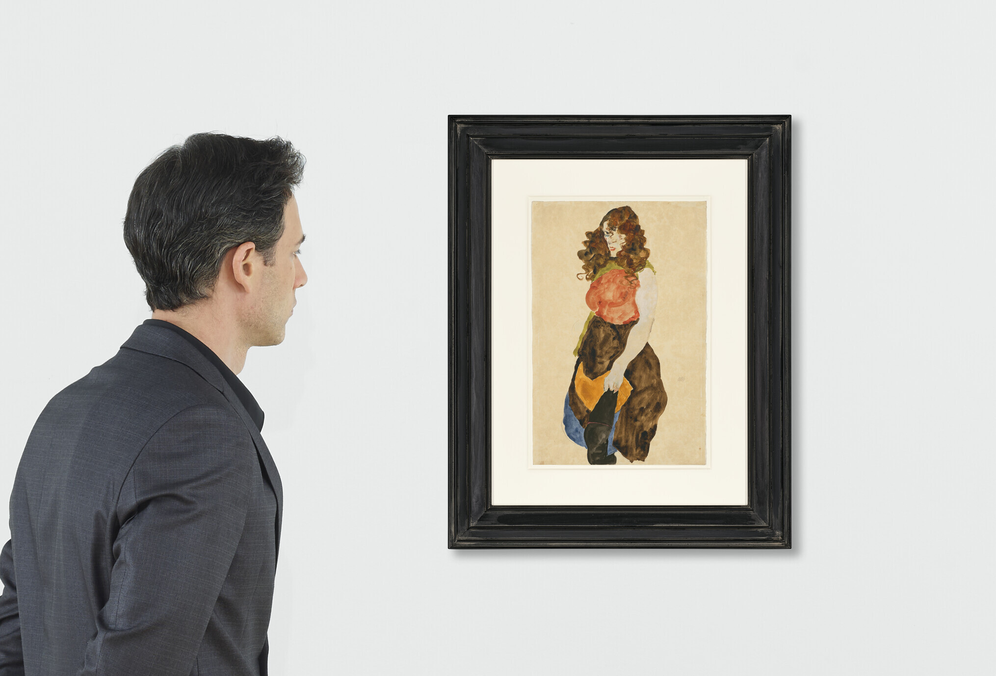 Egon Schiele — Молодая женщина (Дирне), изображение 4