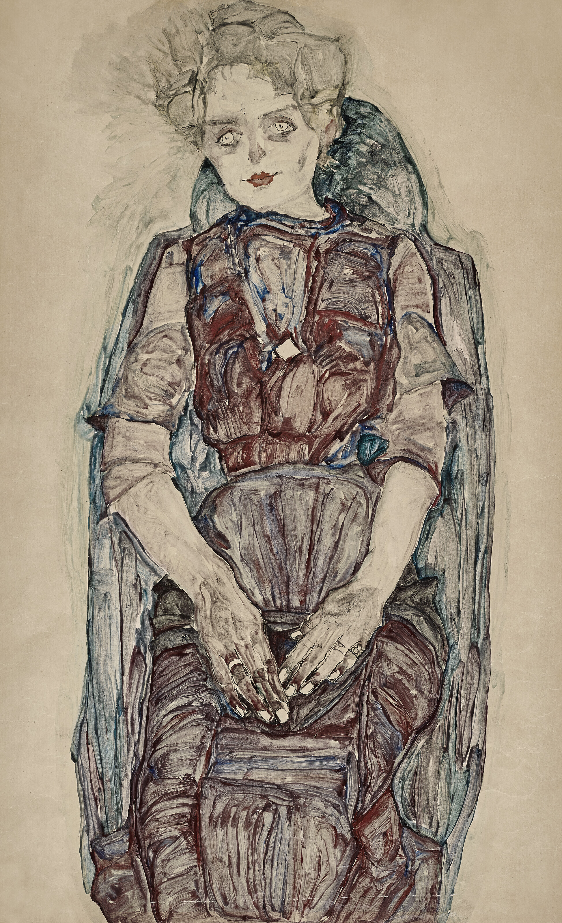 Egon Schiele — Фрау Зенде