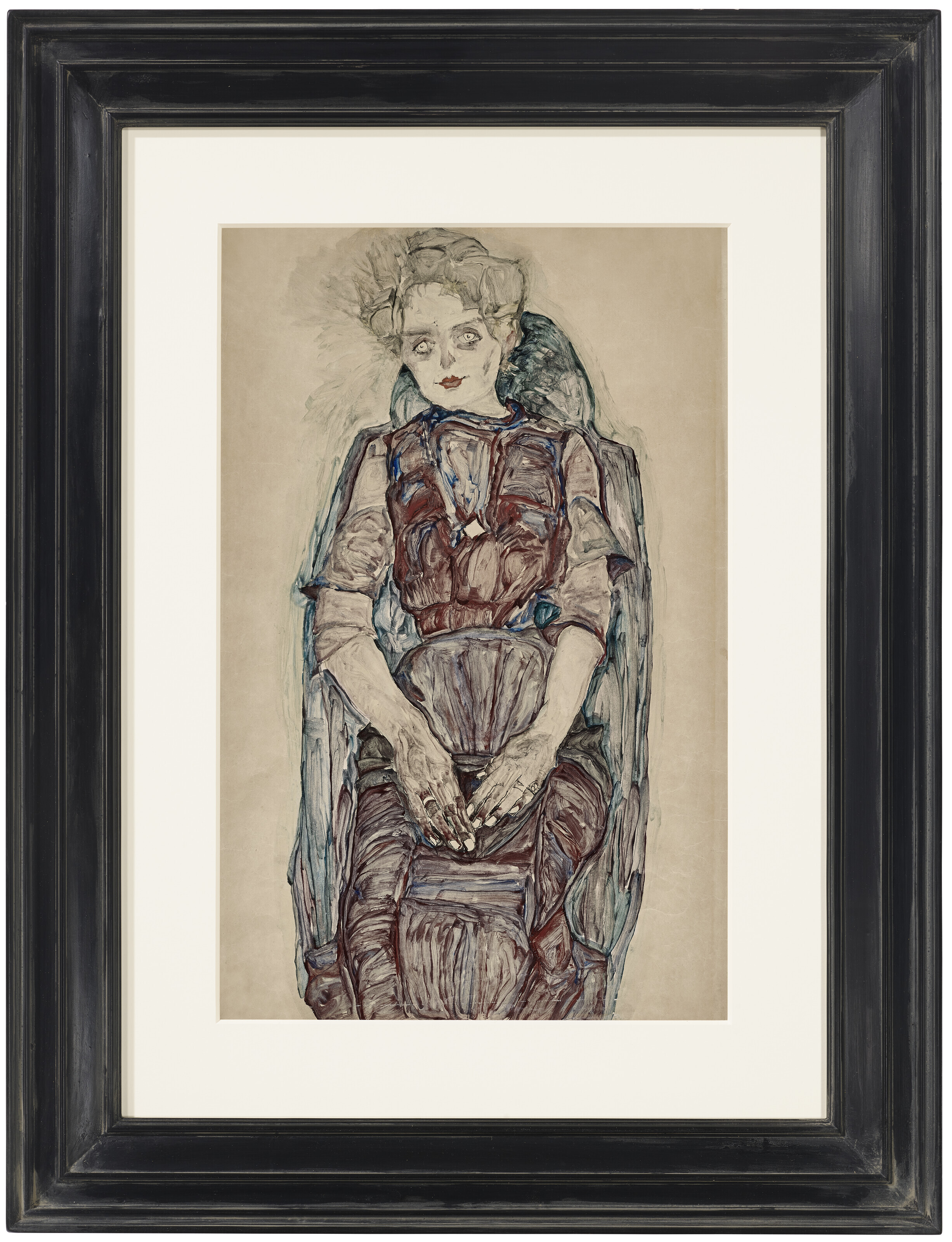 Egon Schiele — Фрау Зенде, изображение 2