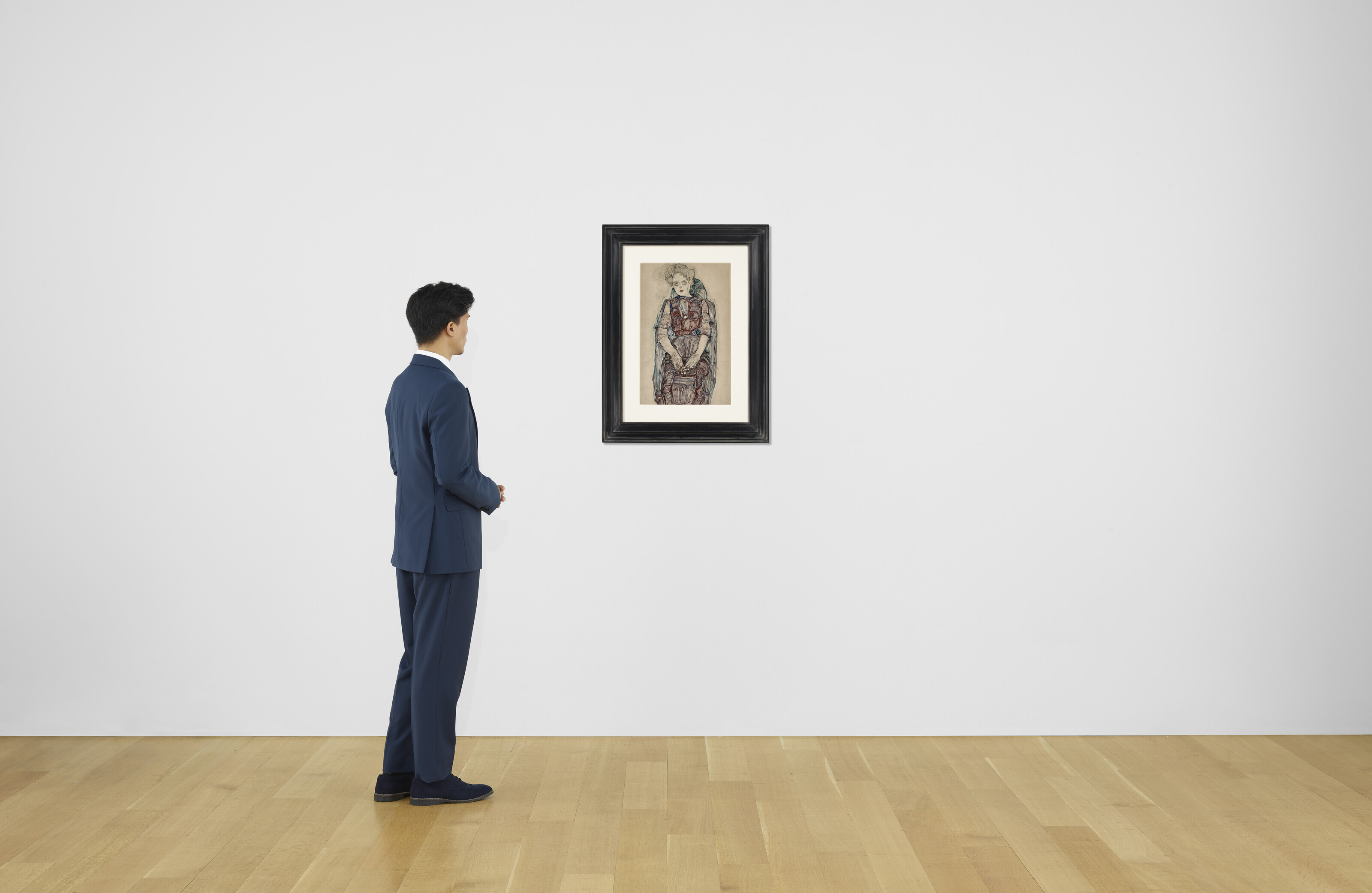 Egon Schiele — Фрау Зенде, изображение 4