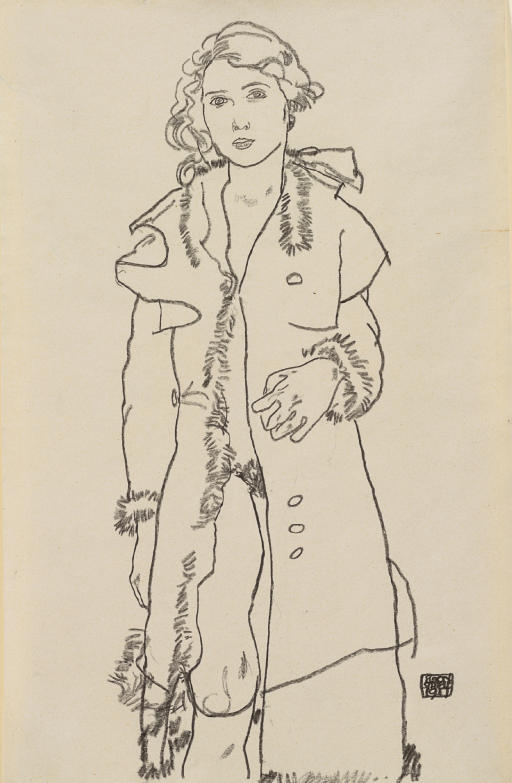 Egon Schiele — Каминная полка для украшения интерьера