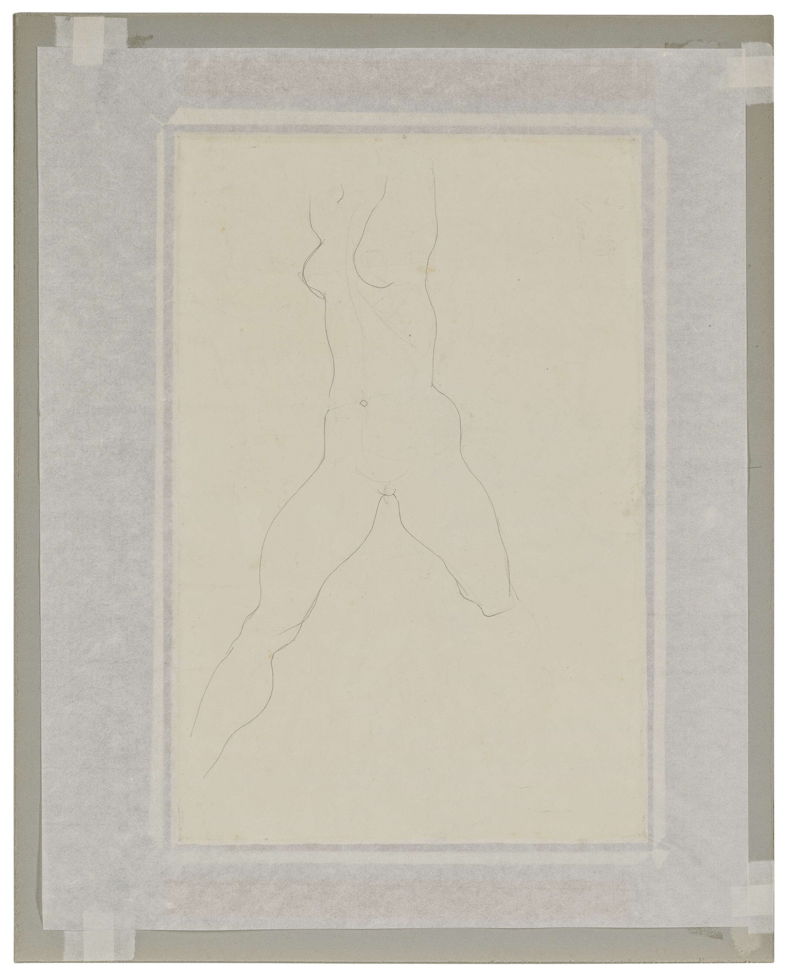Egon Schiele — Сидящая девушка в коричневом платье (Валери Нойзил), изображение 3