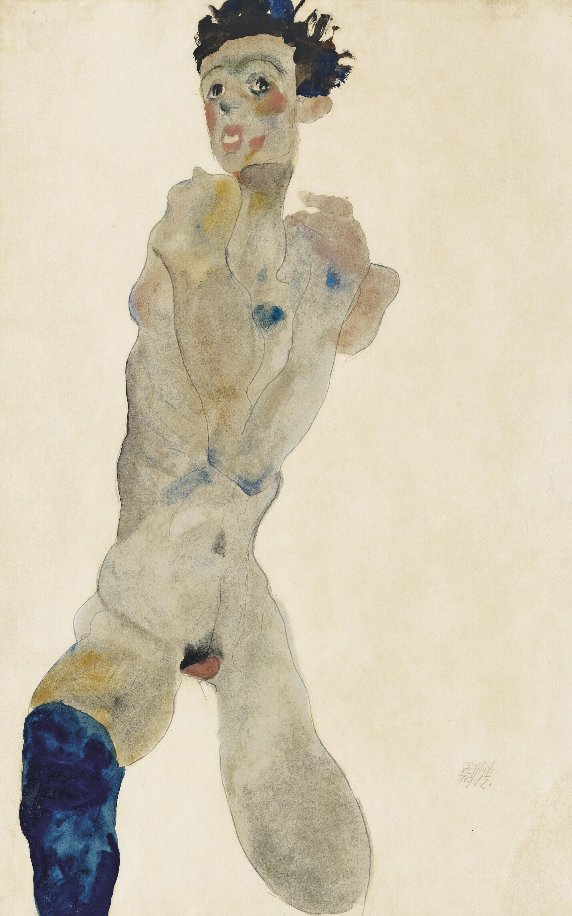 Egon Schiele — Актер, исполняющий роль вершителя судеб Армена (Личный портрет)