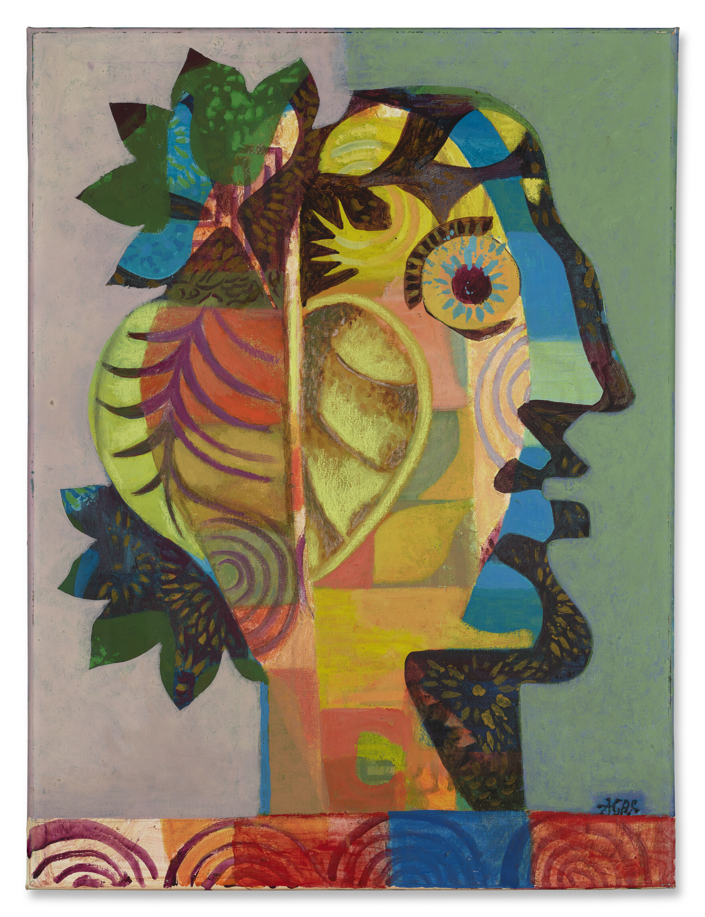 Eileen Agar — Садовник (Головка листа)